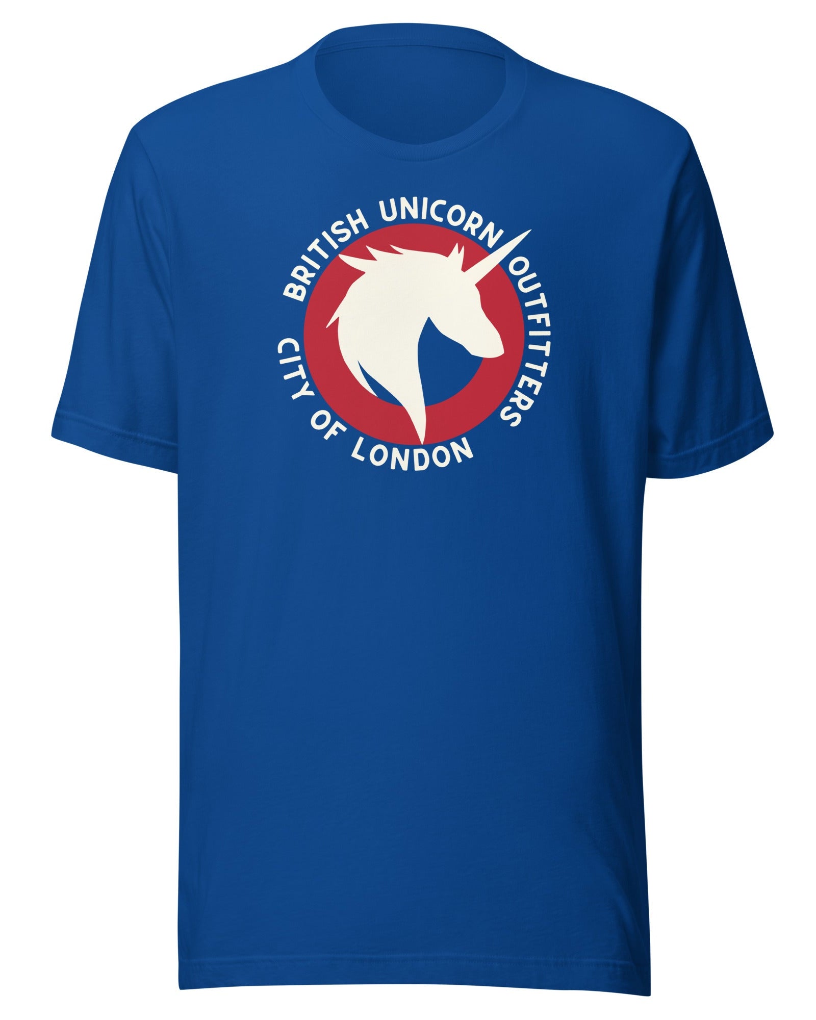 Jolly & Goode True Royal / S British Unicorn Outfitters T-shirt Cheeky British Style
