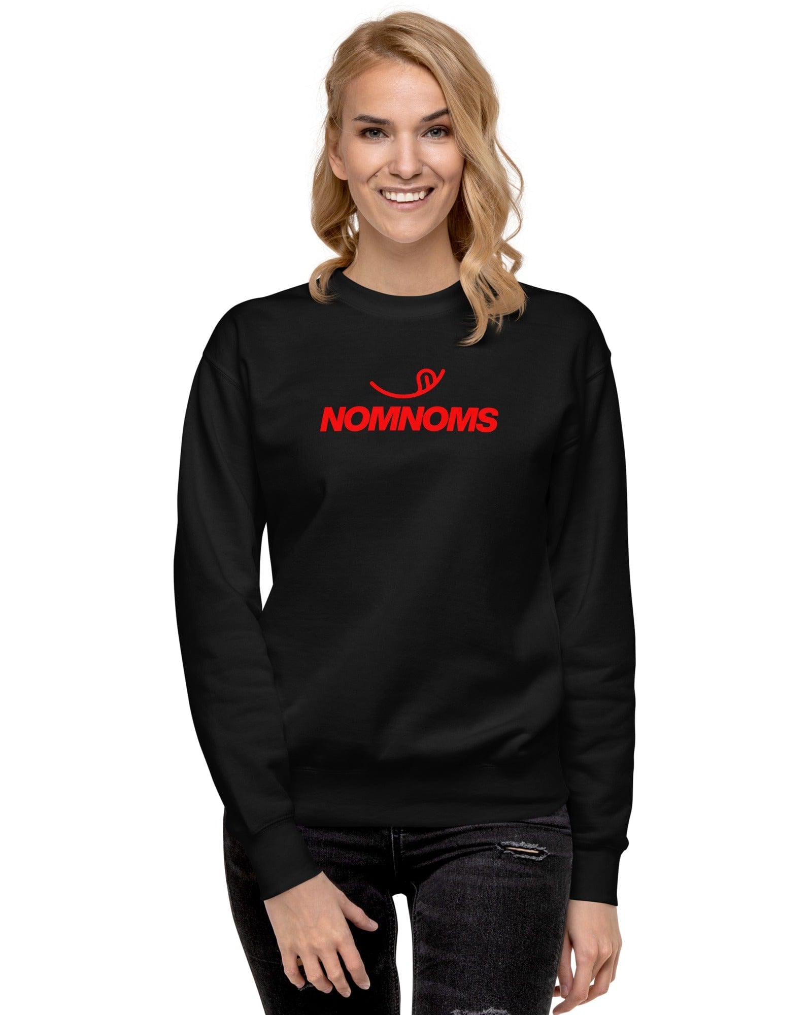 Jolly & Goode unisex sweatshirts Nomnoms Premium Sweatshirt Cheeky British Style