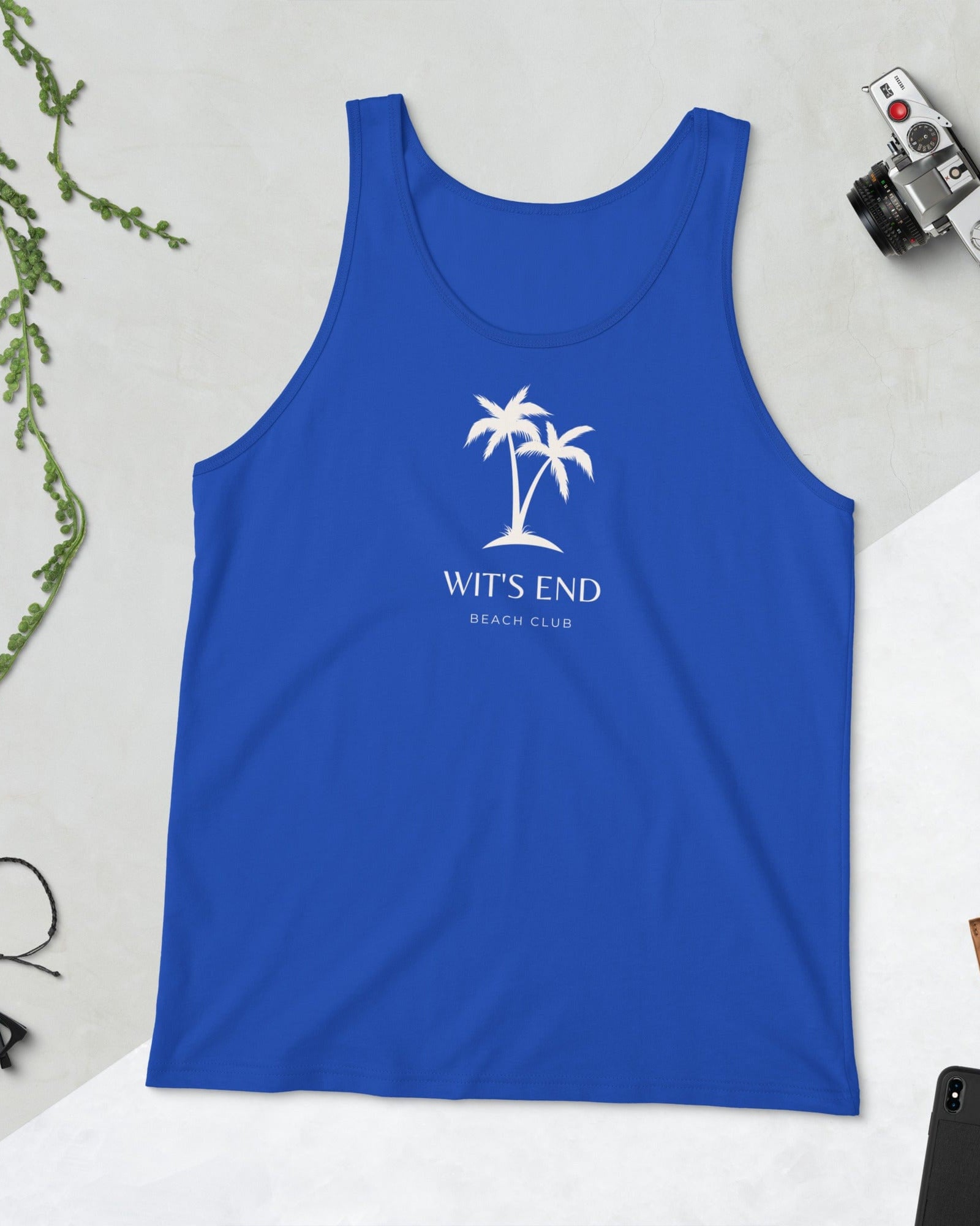 Jolly & Goode Vest True Royal / XS Wit's End Vest | Tank Top | Unisex Fit Cheeky British Style