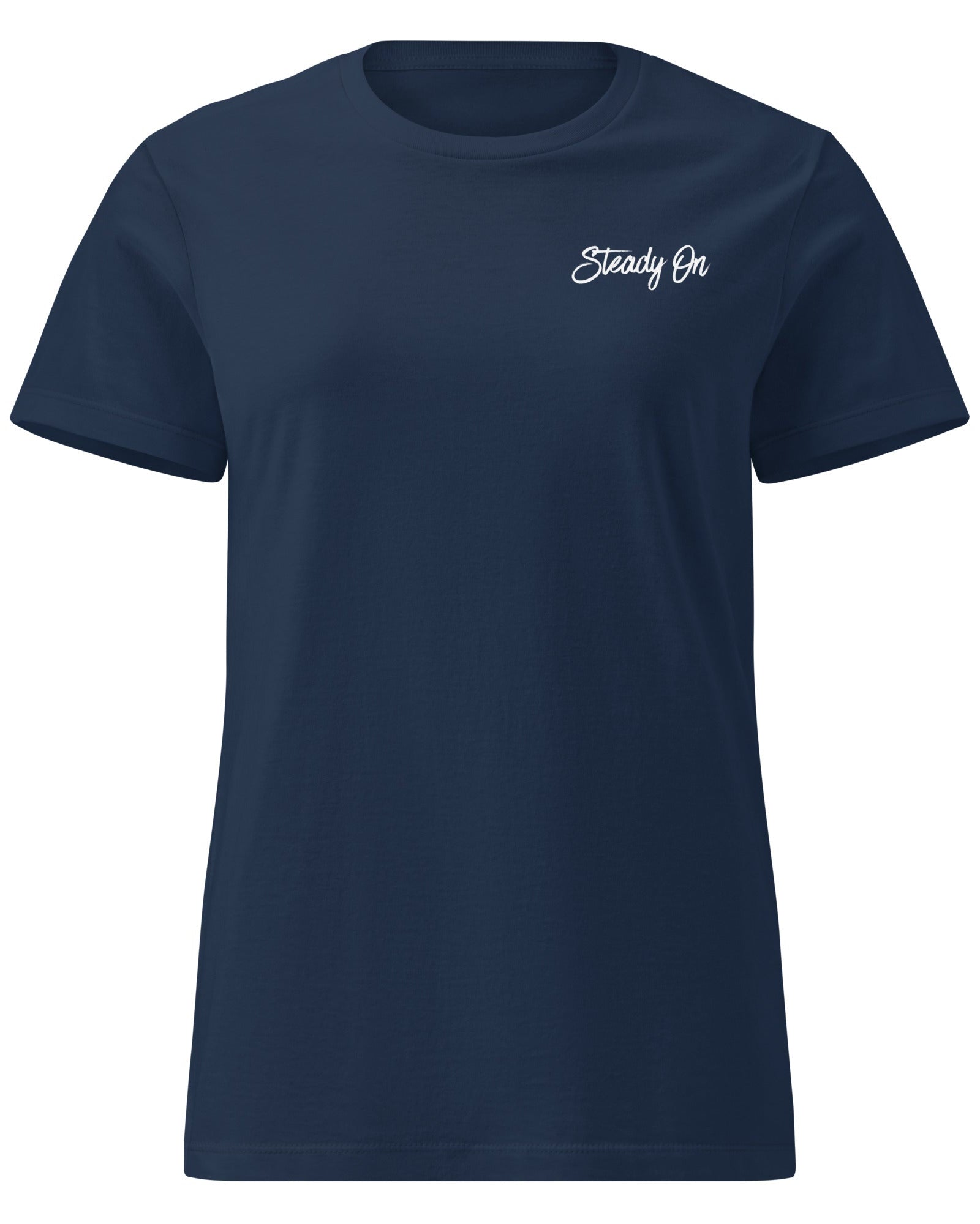 Jolly & Goode Women's Shirts Navy / S Steady On Surf Club Great Britain Women’s Tee Cheeky British Style