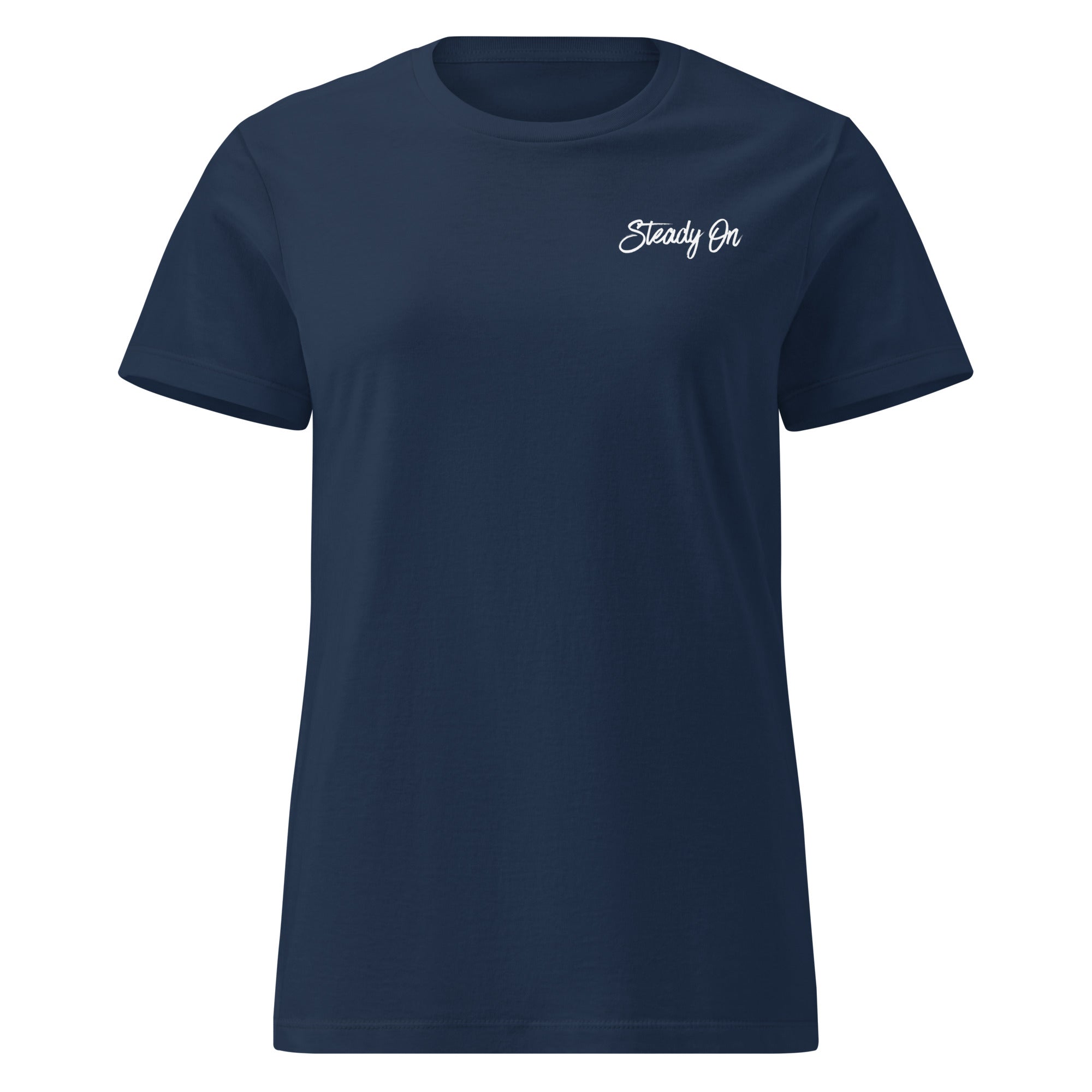 Jolly & Goode Women's Shirts Navy / S Steady On Surf Club Great Britain Women’s Tee Cheeky British Style