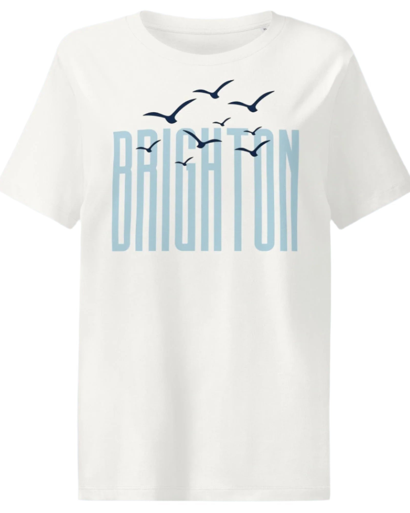 Jolly & Goode Women's Shirts Off White / S Brighton Seashore | Organic Women’s Brighton Shirt Cheeky British Style
