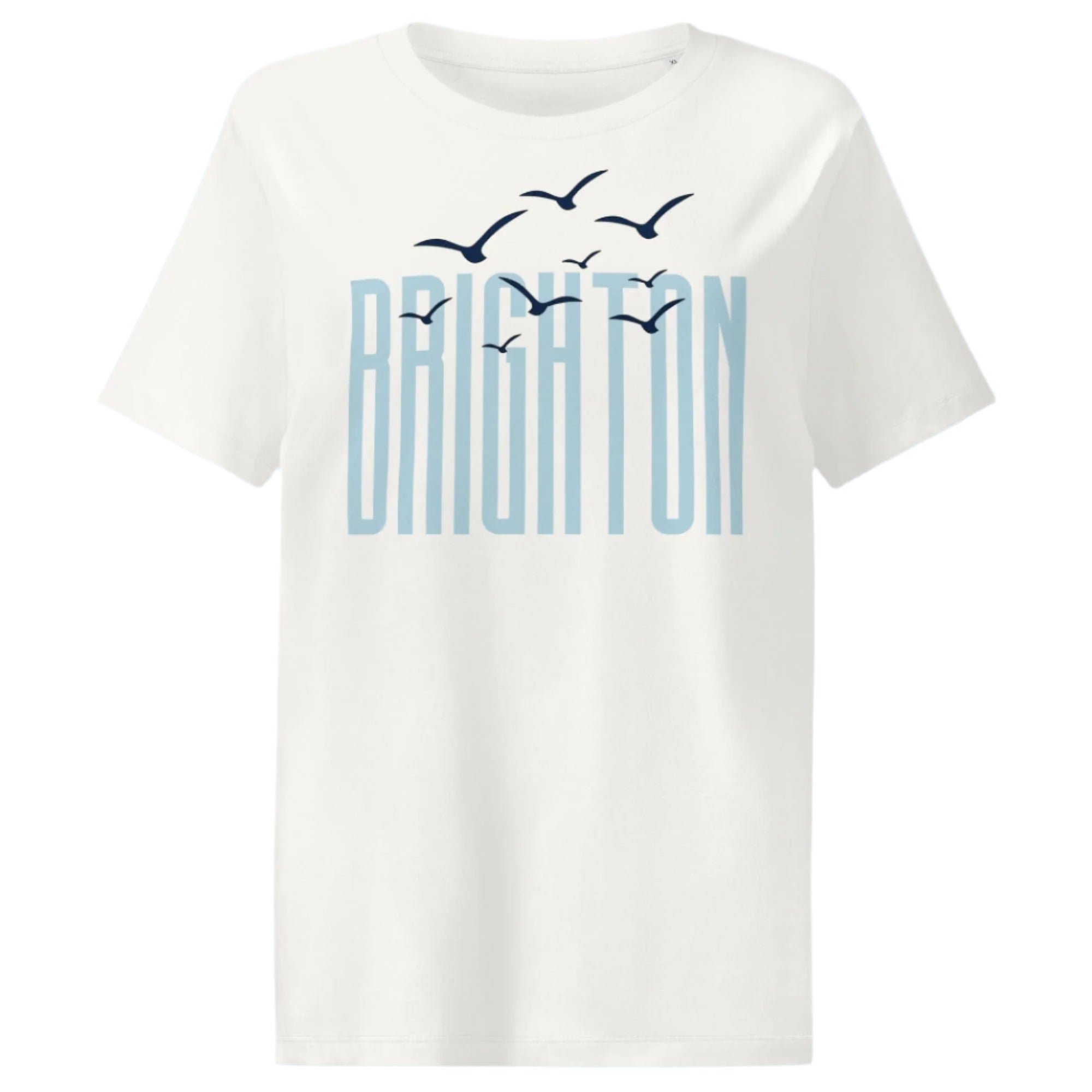 Jolly & Goode Women's Shirts Off White / S Brighton Seashore | Organic Women’s Brighton Shirt Cheeky British Style