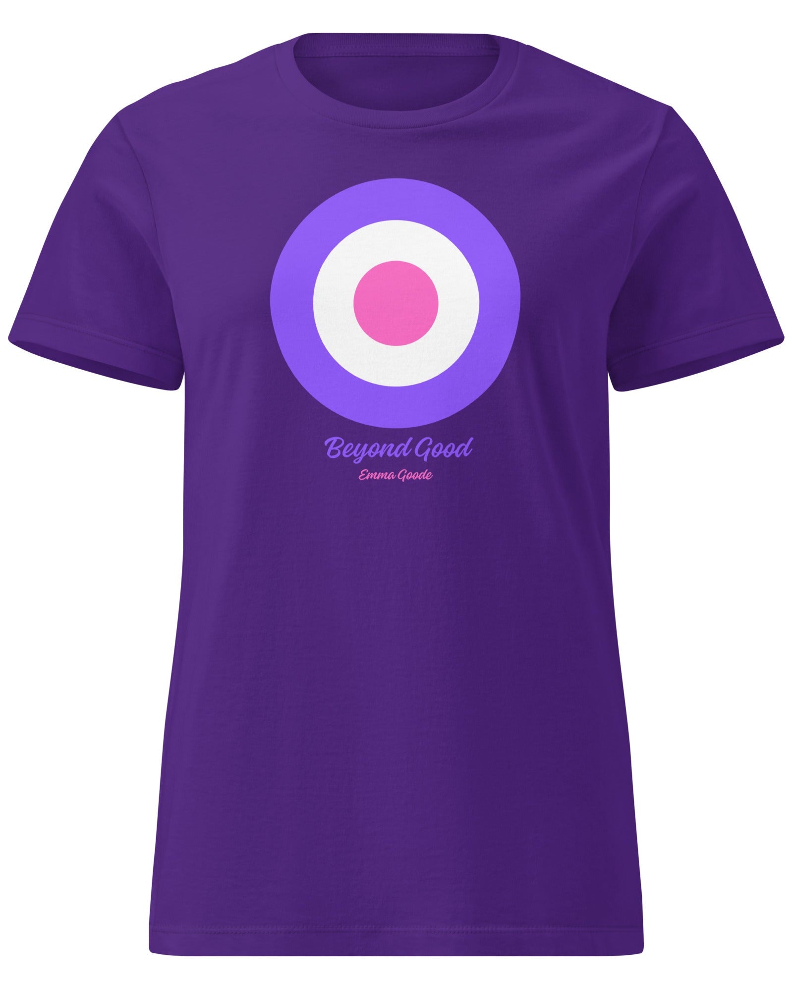 Jolly & Goode Women's Shirts Purple / L Beyond Good Emma Goode Women’s Tee Cheeky British Style