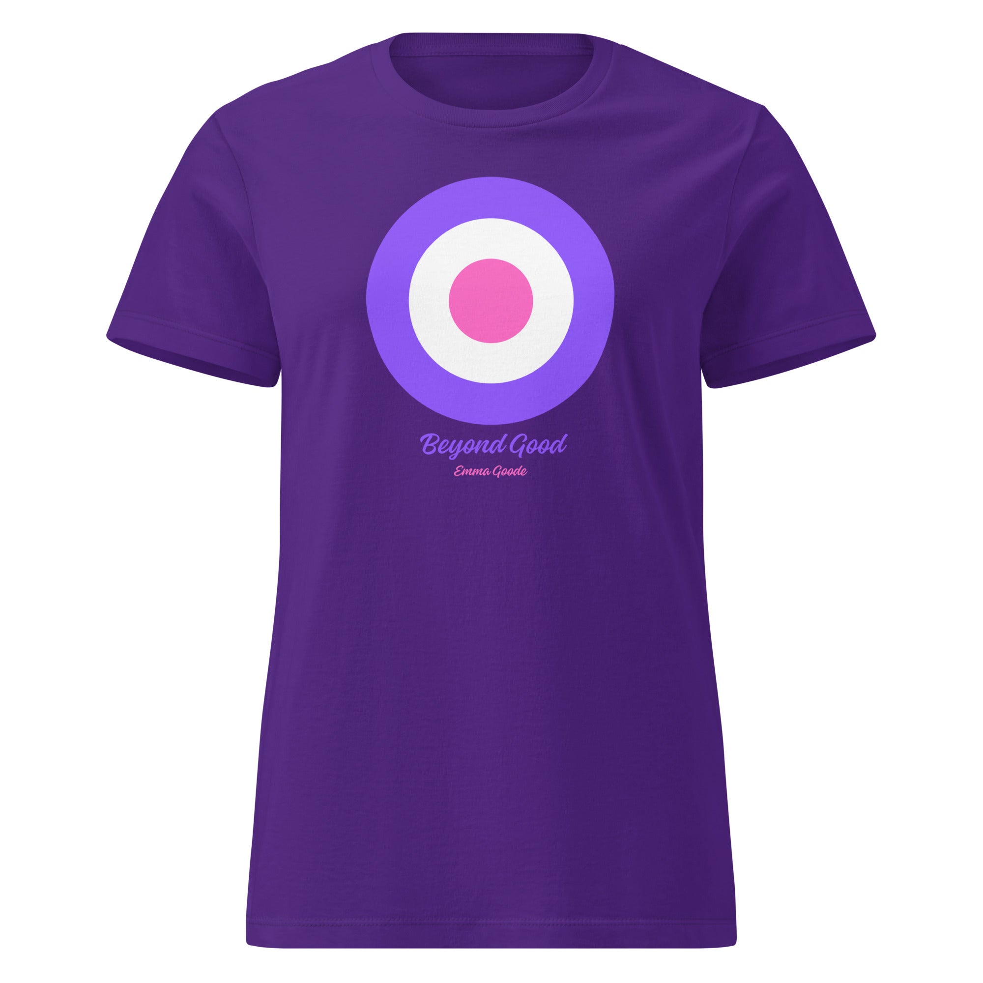 Jolly & Goode Women's Shirts Purple / L Beyond Good Emma Goode Women’s Tee Cheeky British Style