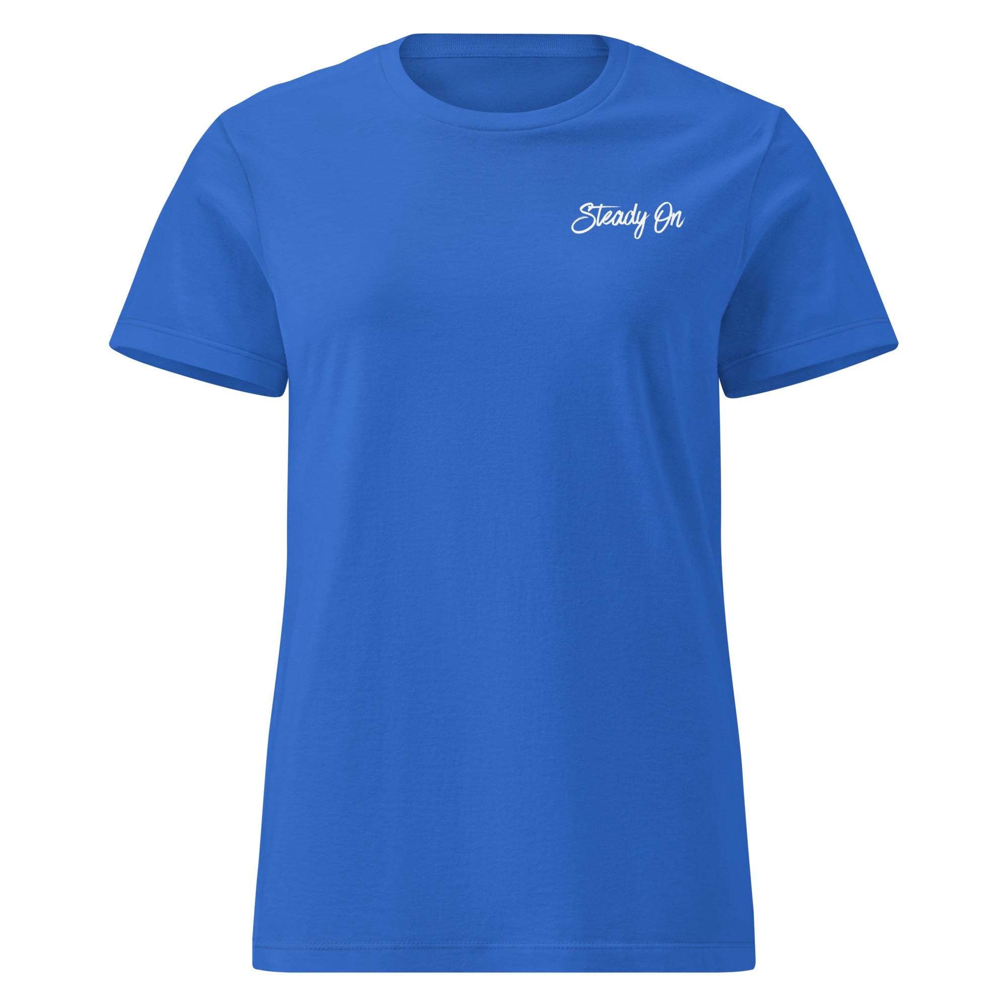 Jolly & Goode Women's Shirts Royal / S Steady On Surf Club Great Britain Women’s Tee Cheeky British Style