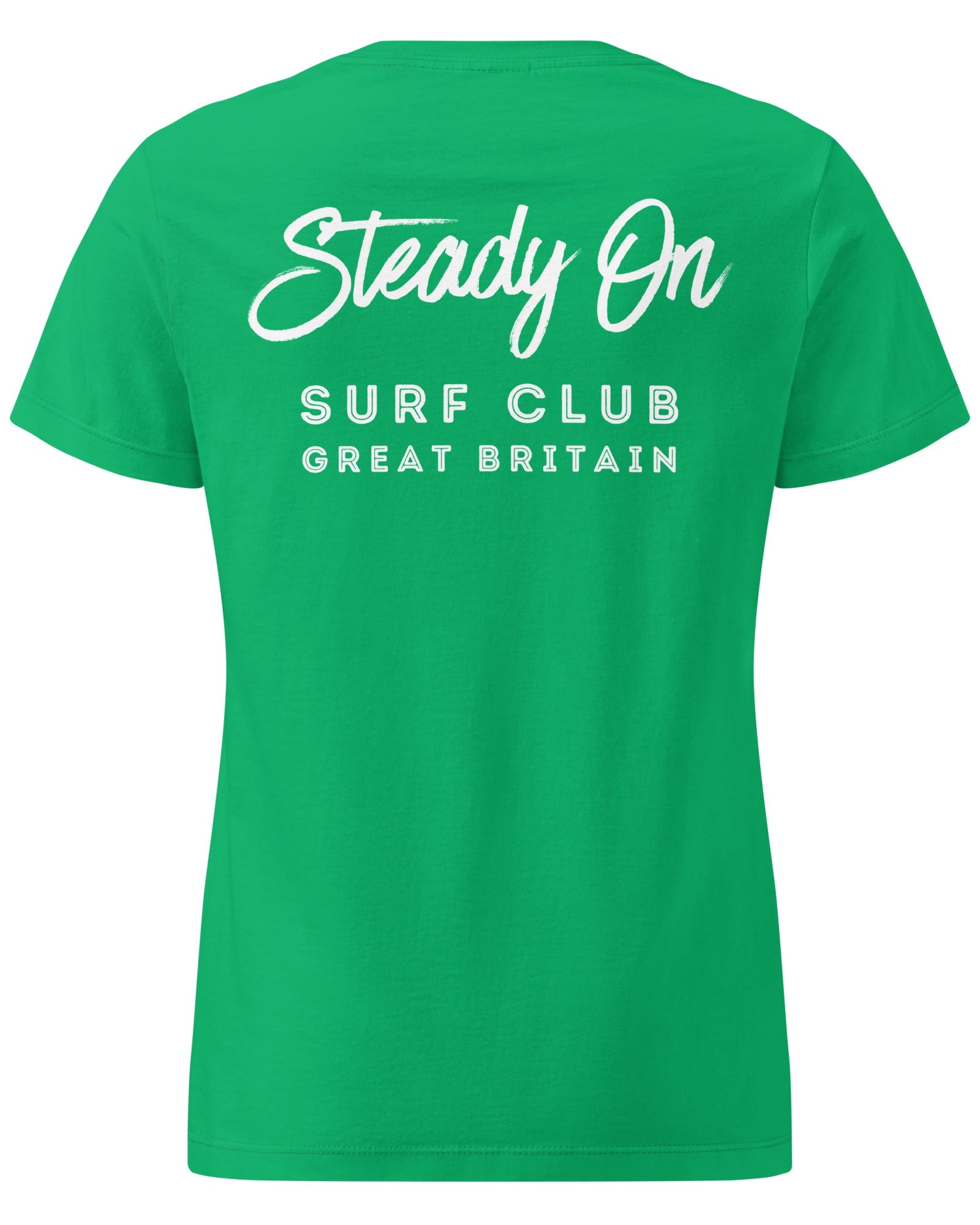 Jolly & Goode Women's Shirts Steady On Surf Club Great Britain Women’s Tee Cheeky British Style
