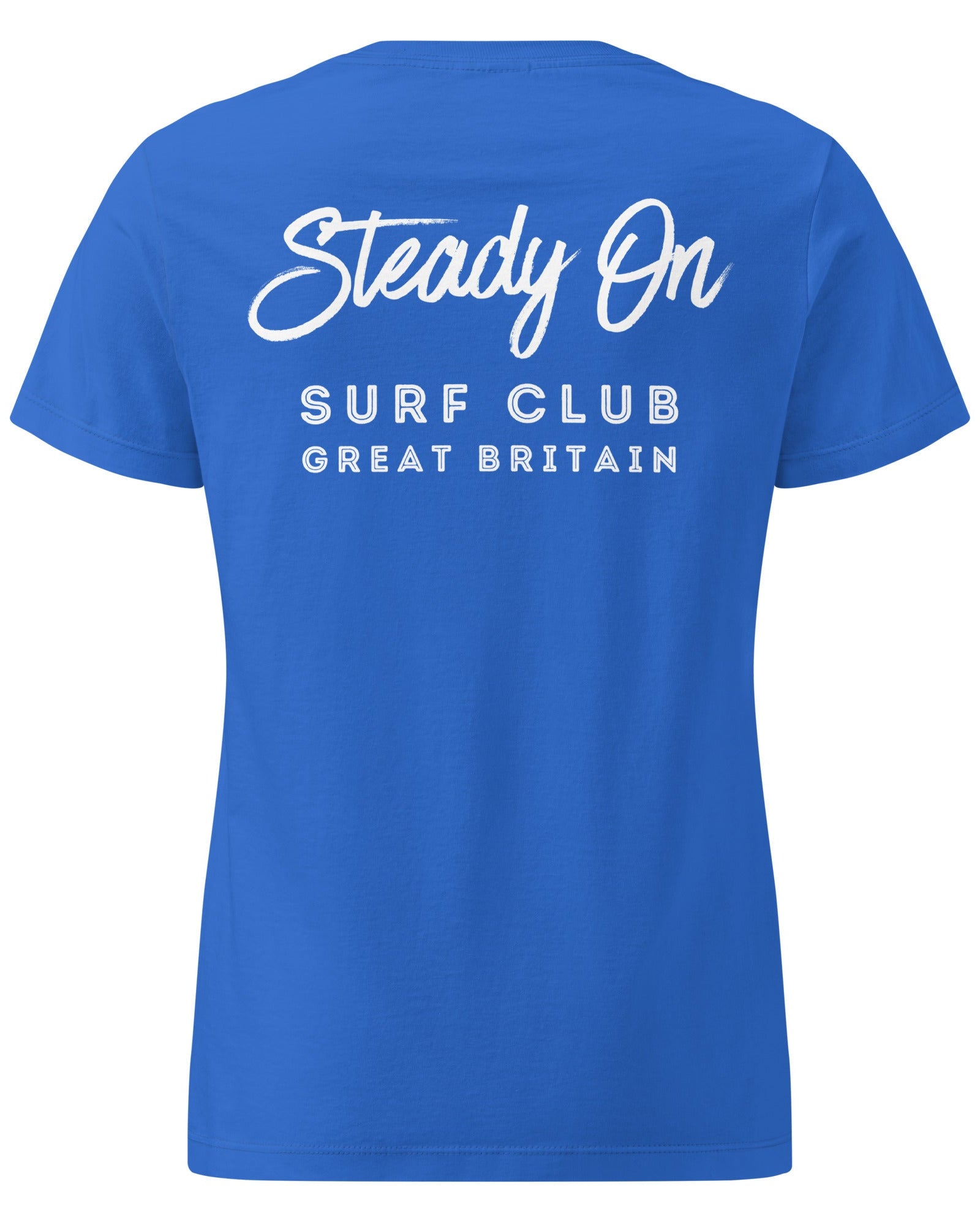 Jolly & Goode Women's Shirts Steady On Surf Club Great Britain Women’s Tee Cheeky British Style