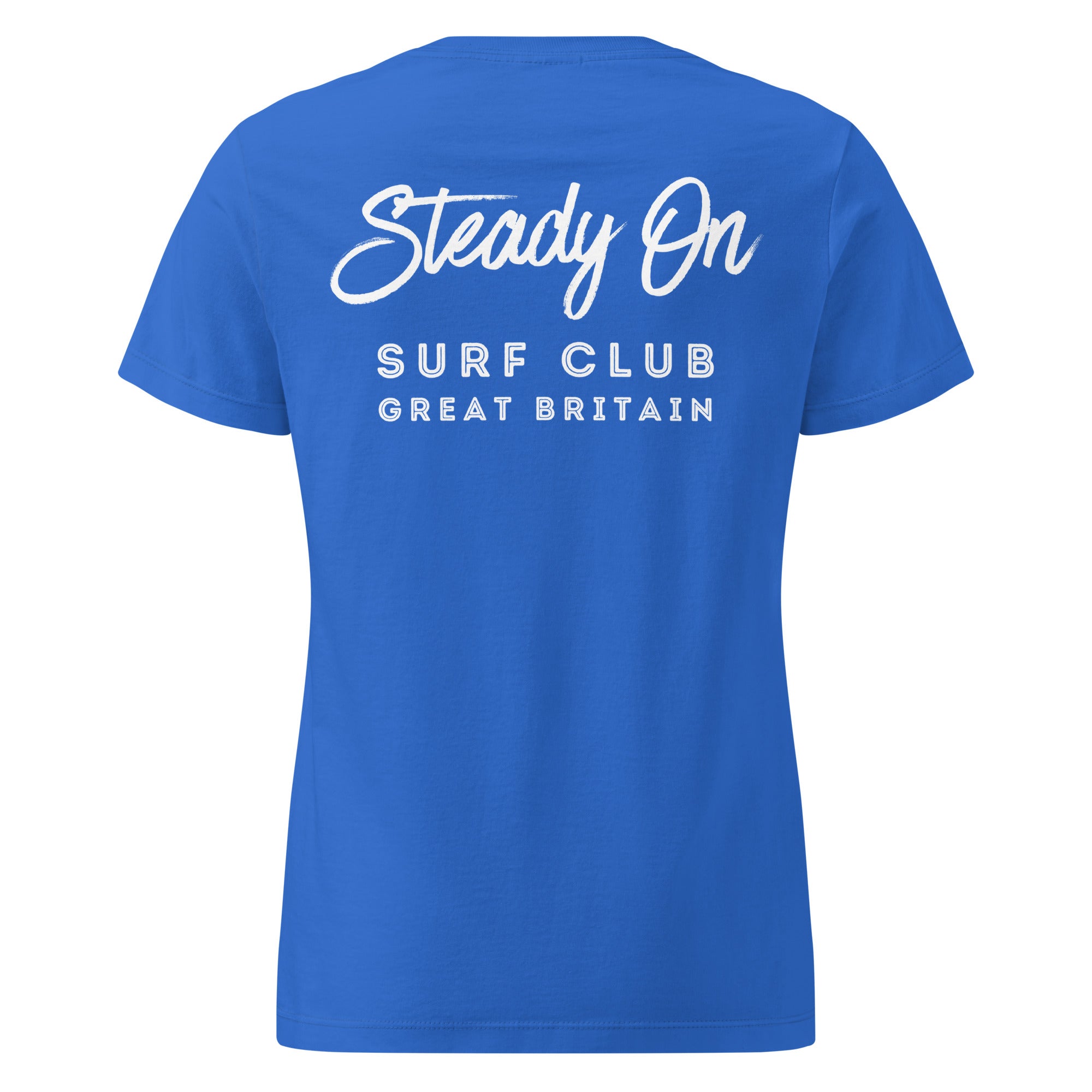Jolly & Goode Women's Shirts Steady On Surf Club Great Britain Women’s Tee Cheeky British Style
