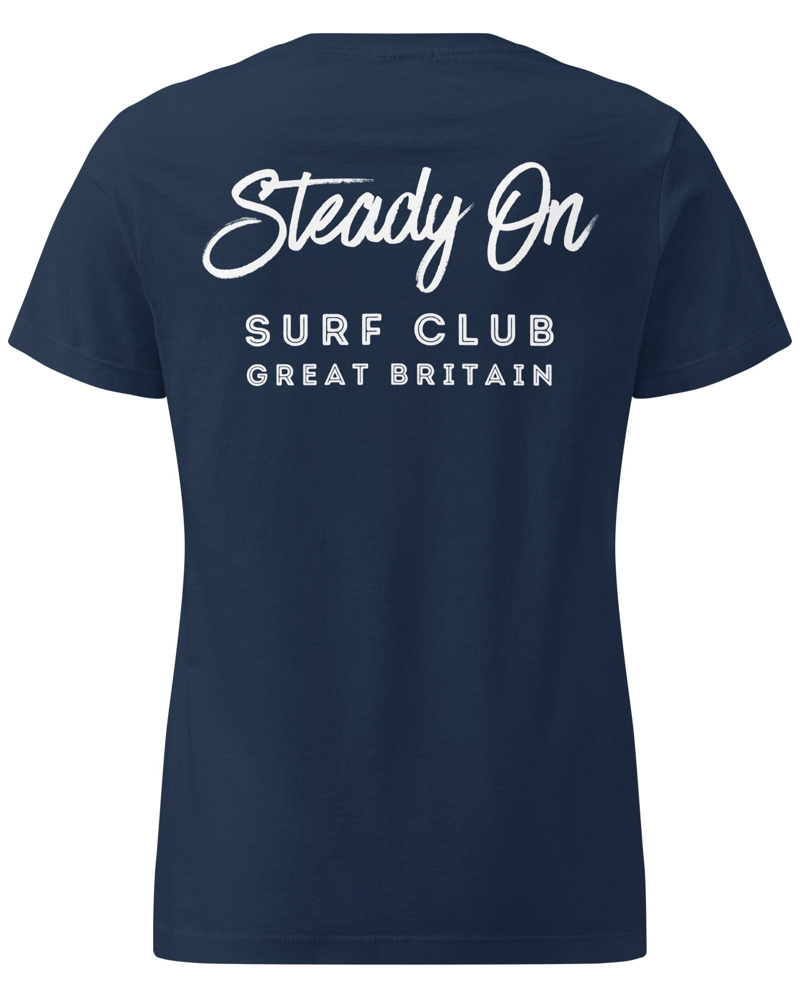 Jolly & Goode Women's Shirts Steady On Surf Club Great Britain Women’s Tee Cheeky British Style
