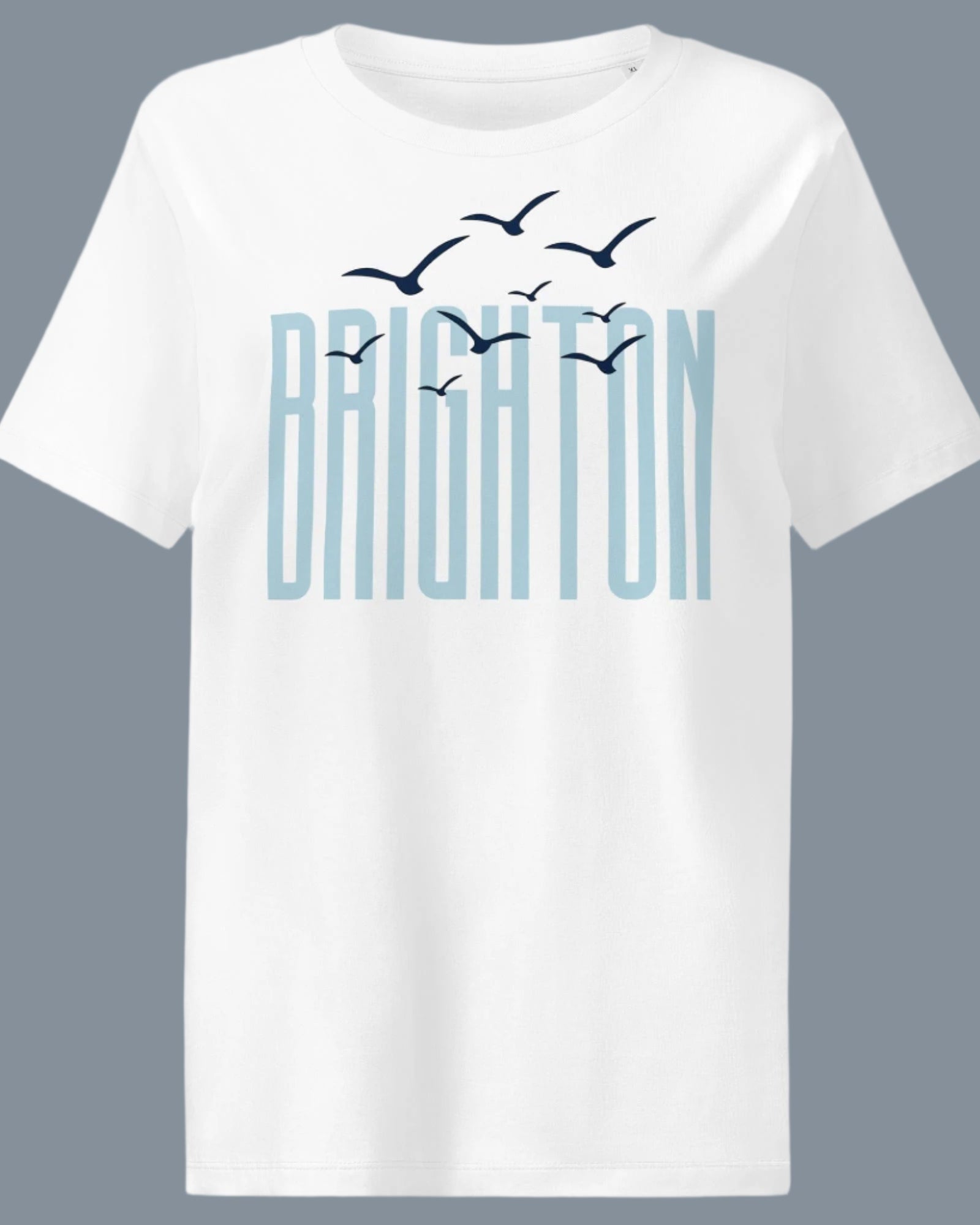 Jolly & Goode Women's Shirts White / S Brighton Seashore | Organic Women’s Brighton Shirt Cheeky British Style