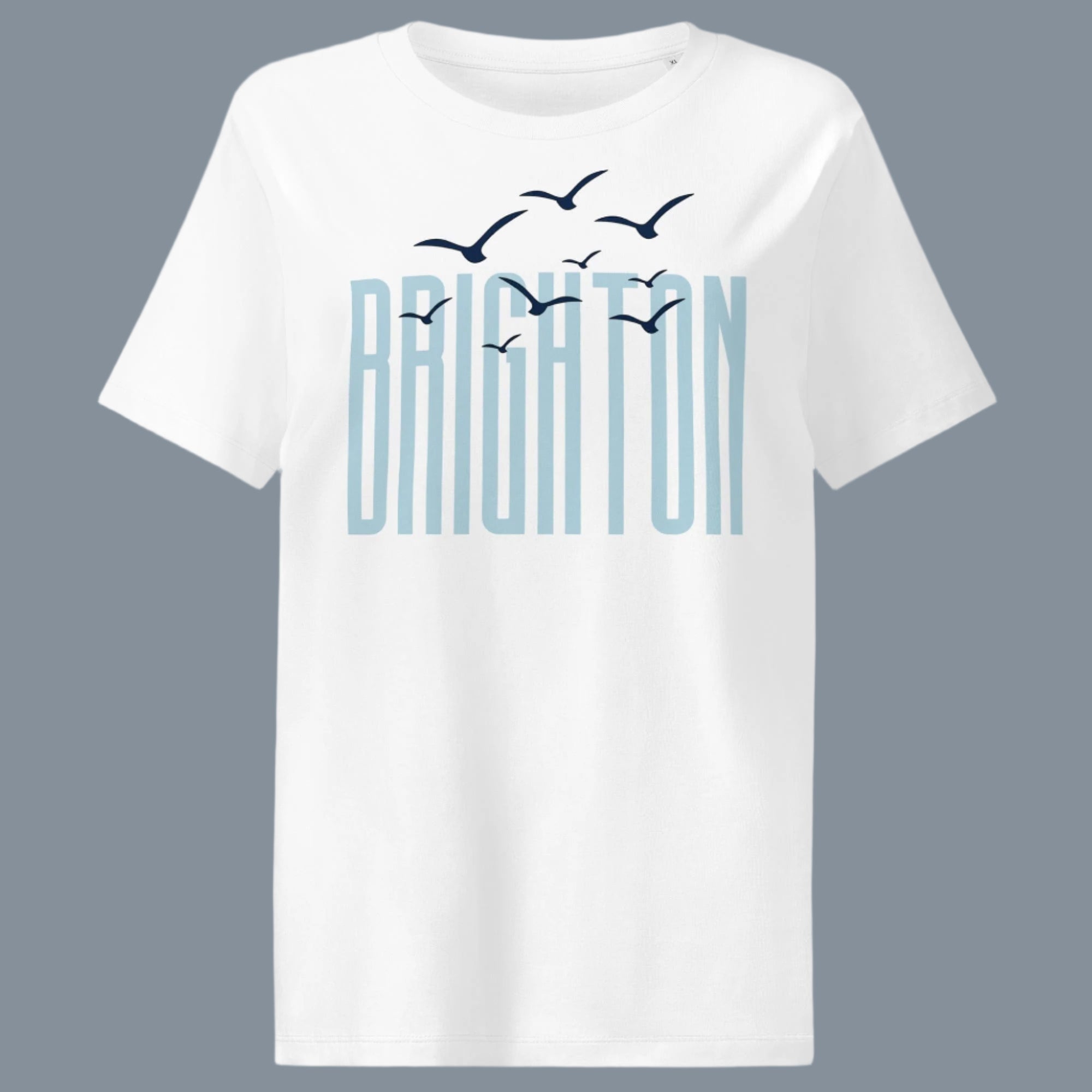 Jolly & Goode Women's Shirts White / S Brighton Seashore | Organic Women’s Brighton Shirt Cheeky British Style