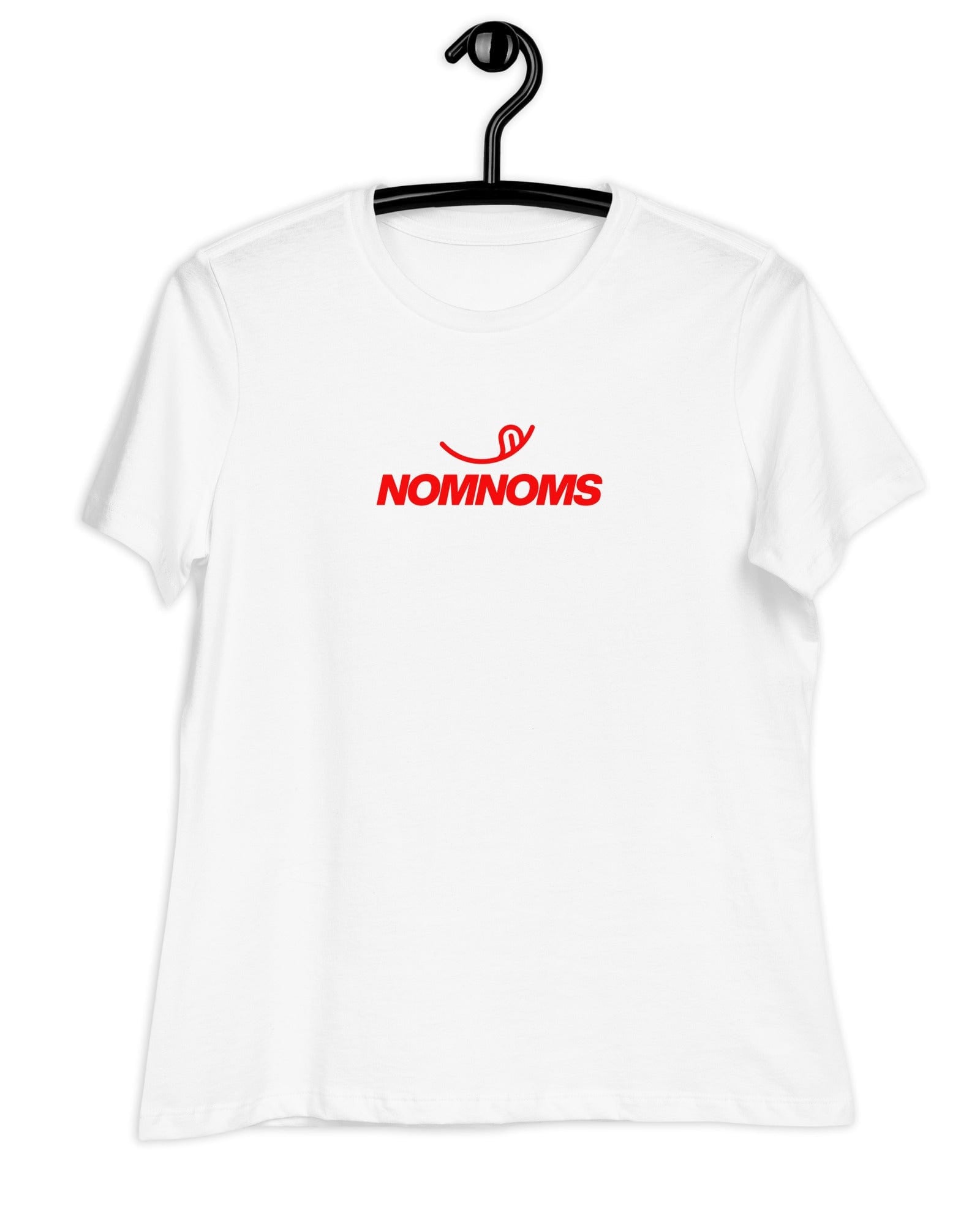 Jolly & Goode Women's Shirts White / S Nomnoms Women's Relaxed T-Shirt Cheeky British Style