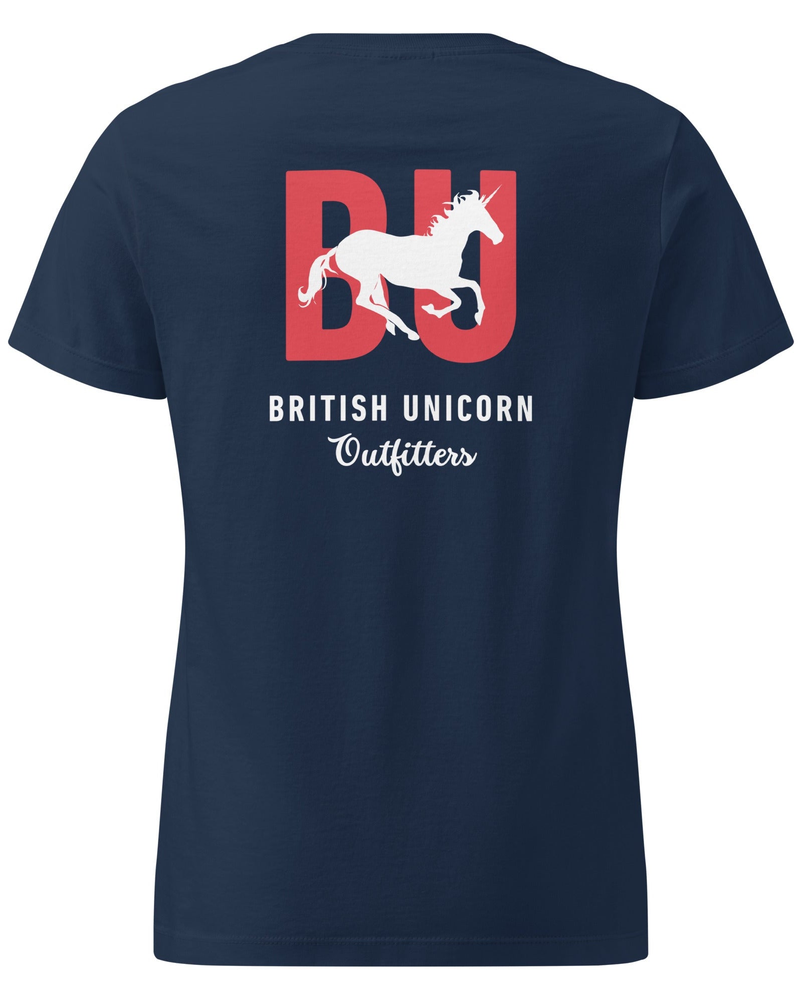 Jolly & Goode Women's Shirts Women's British Unicorn Outfitters Softstyle Tee Cheeky British Style