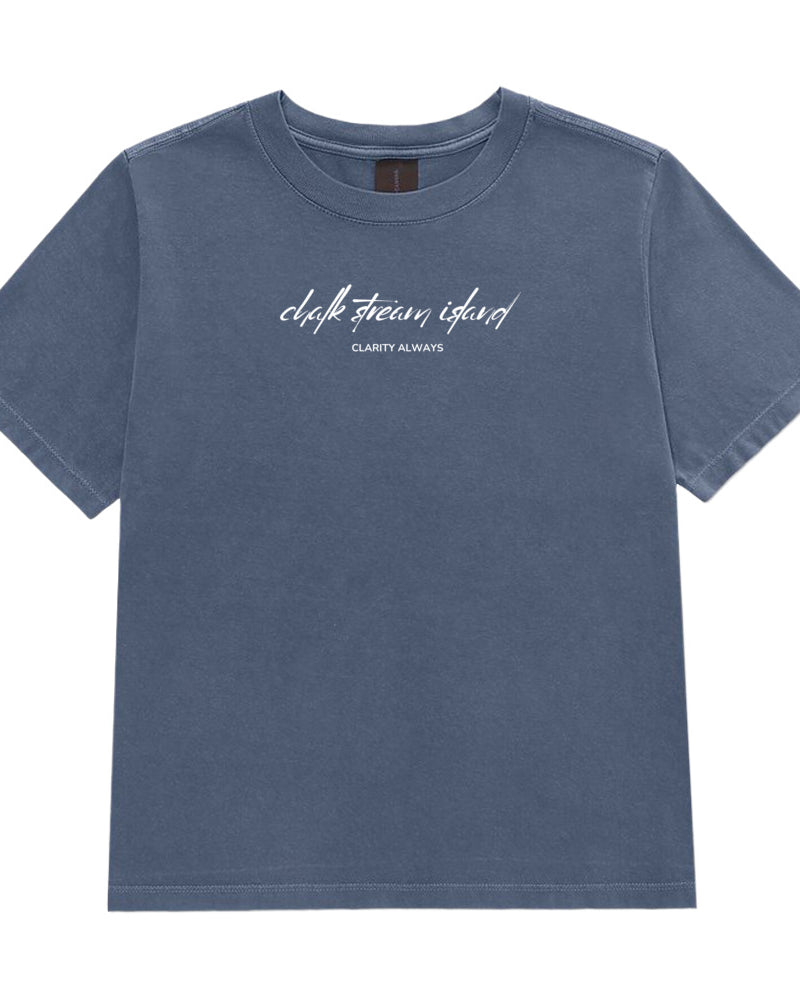Jolly & Goode Women's Shirts Women's Chalk Stream Island Clarity Always Tee Cheeky British Style