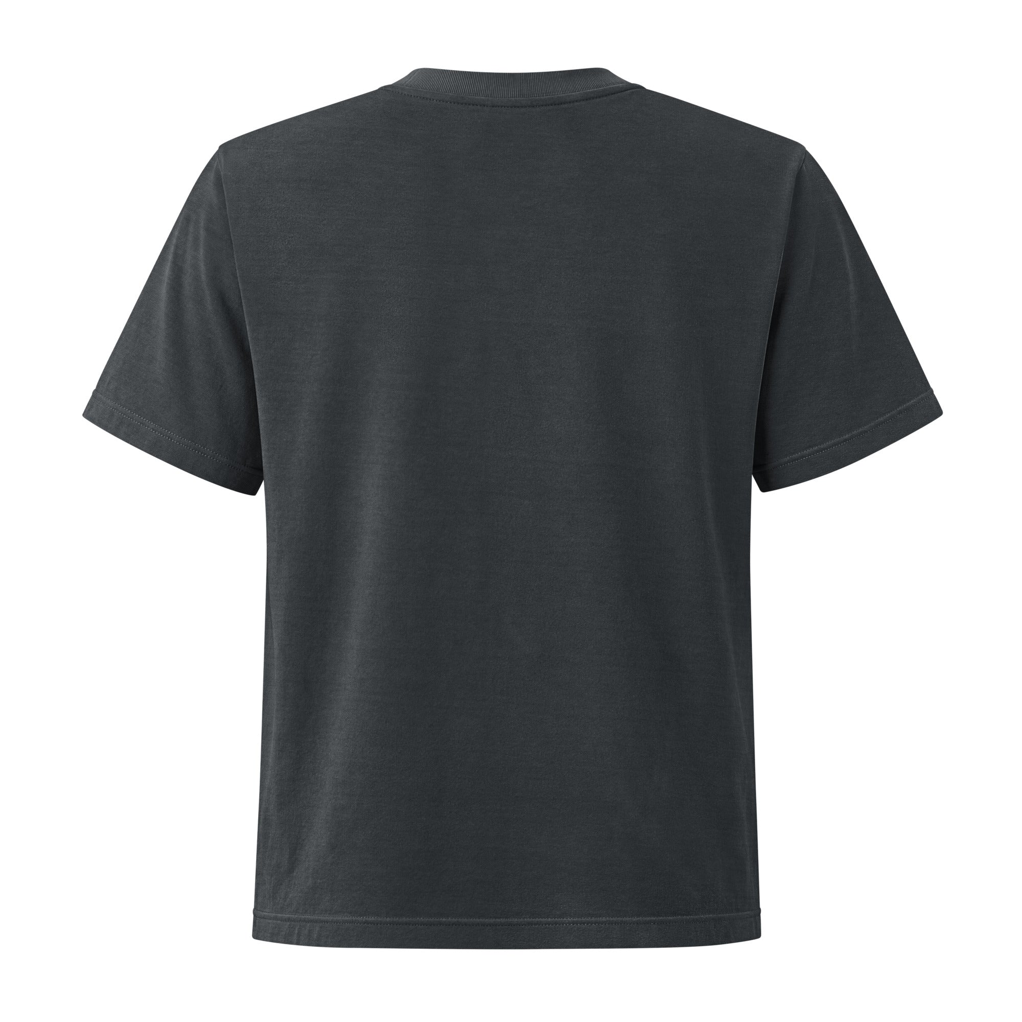 Jolly & Goode Women's Shirts Women's Crowned British Blue Cat Tee | Garment Dyed Cheeky British Style