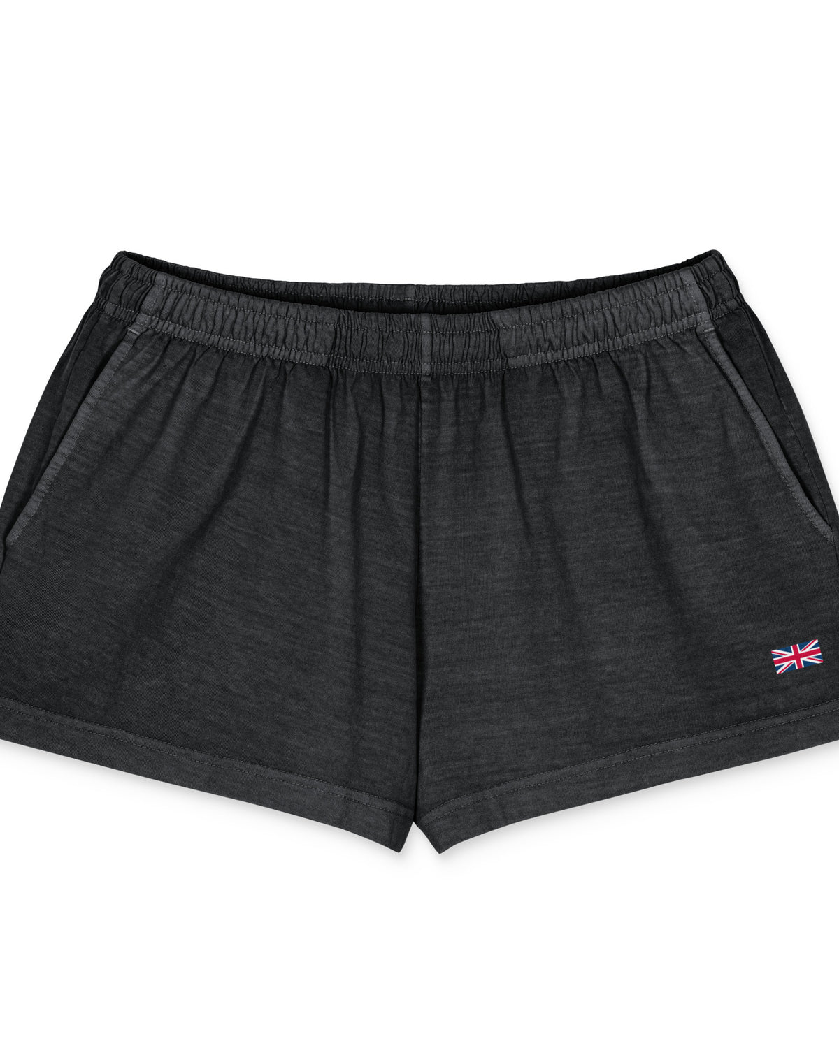 Jolly & Goode women's shorts Women's Union Jack Garment-Dyed Shorts Cheeky British Style