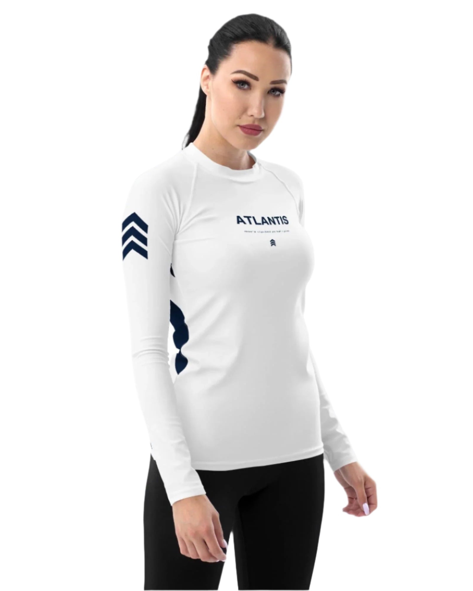 Jolly & Goode women's swim shirts XS The Atlantis Women's Swim Shirt / Rash Guard Cheeky British Style