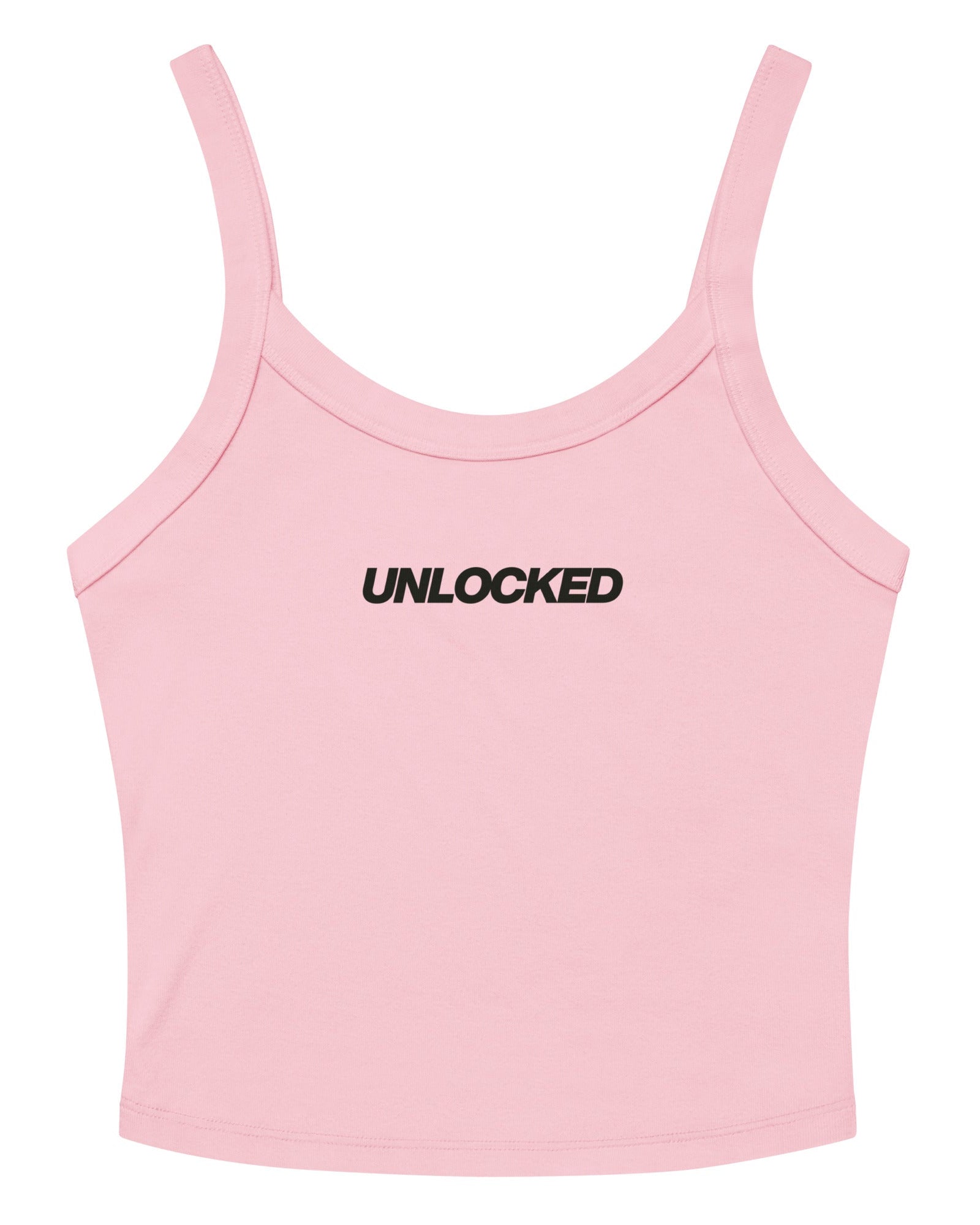 Jolly & Goode Women's Vests Unlocked Women’s Micro-Rib Vest (or Tank Top) Cheeky British Style