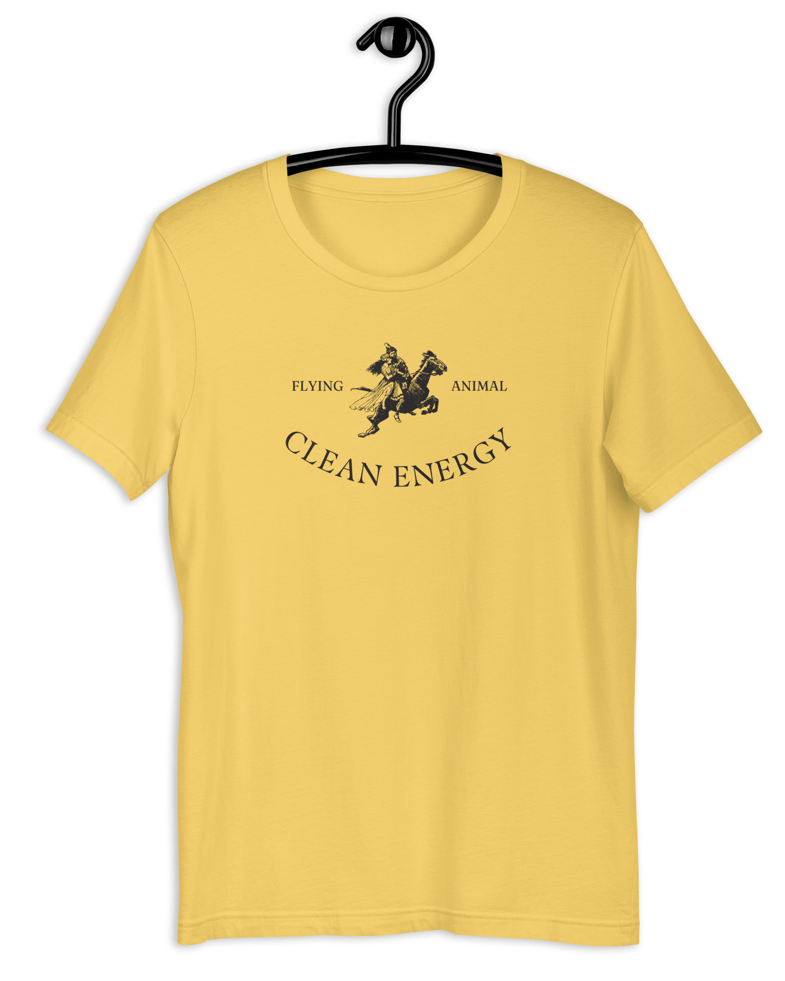 Jolly & Goode Yellow / S Flying Animal Clean Energy T-shirt Cheeky British Style