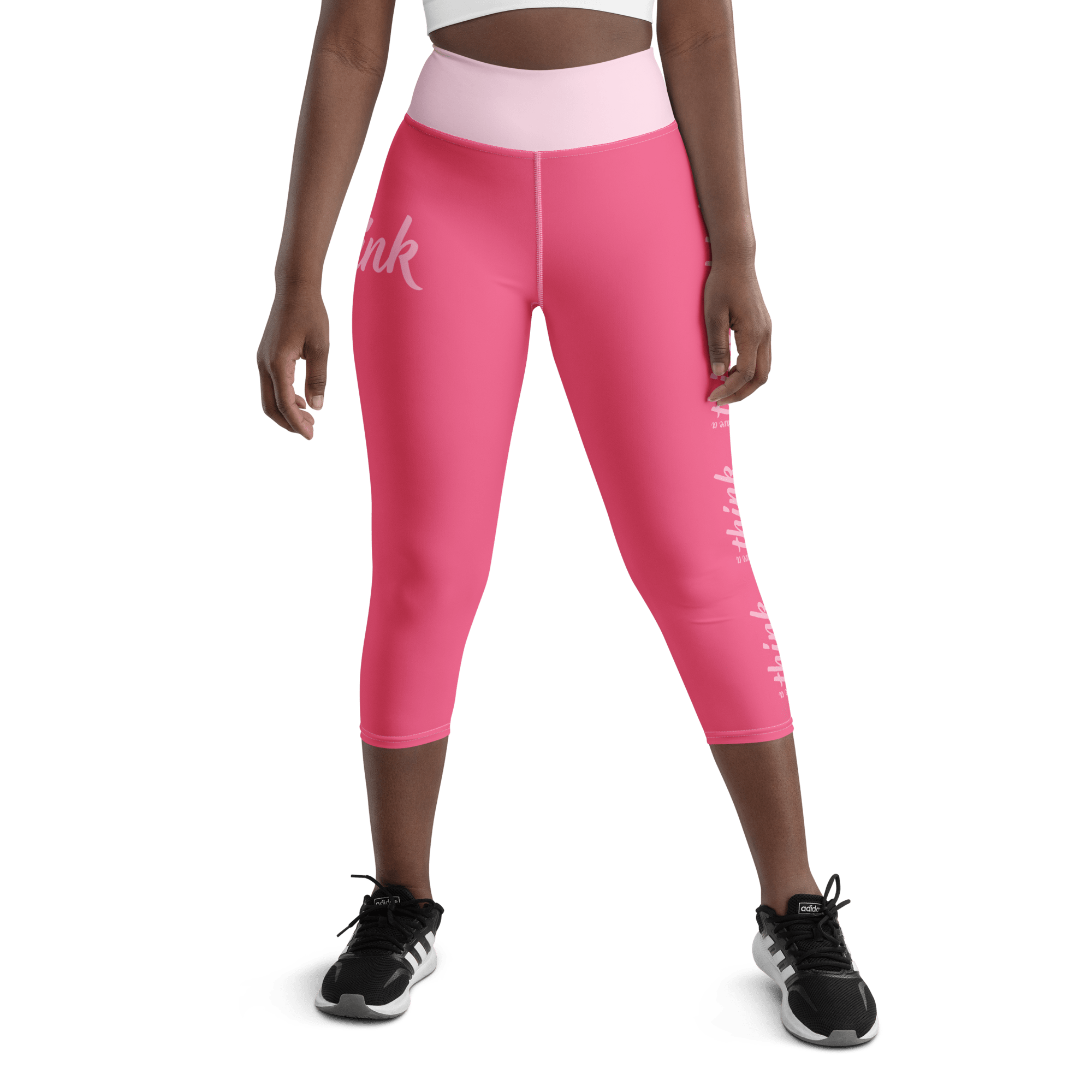 Jolly & Goode Yoga Leggings Have a Think Yoga Leggings | Capri Cheeky British Style