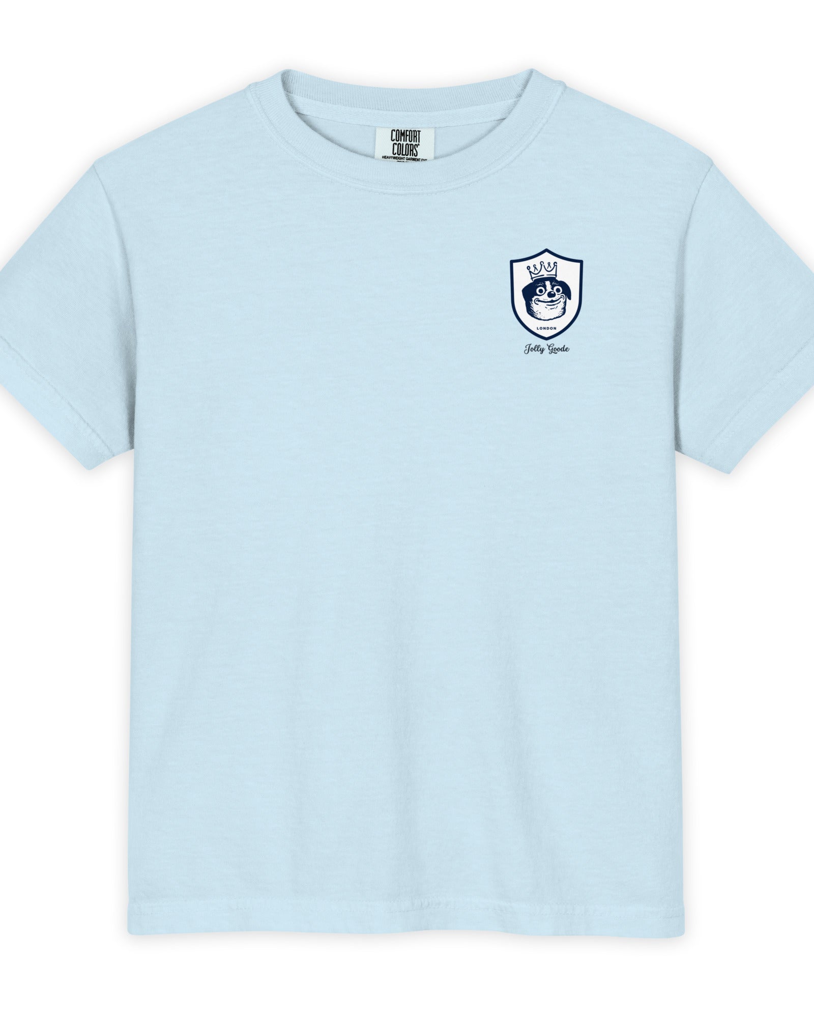 Jolly & Goode Youth T-shirts Chambray / XS Jolly Goode London Youth Heavyweight T-Shirt Cheeky British Style