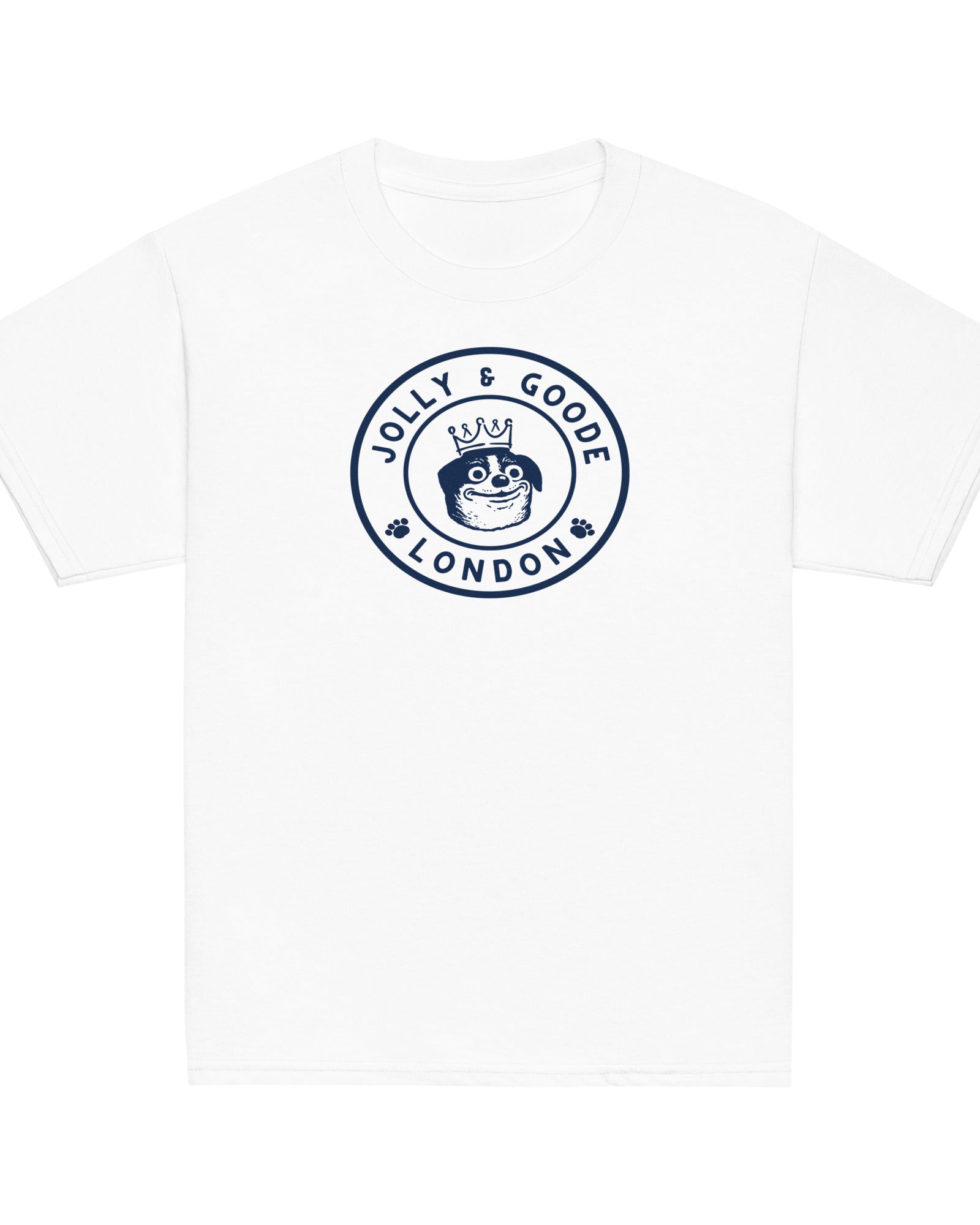 Jolly & Goode Youth T-shirts Jolly & Goode Crowned Dog Youth Tee Cheeky British Style