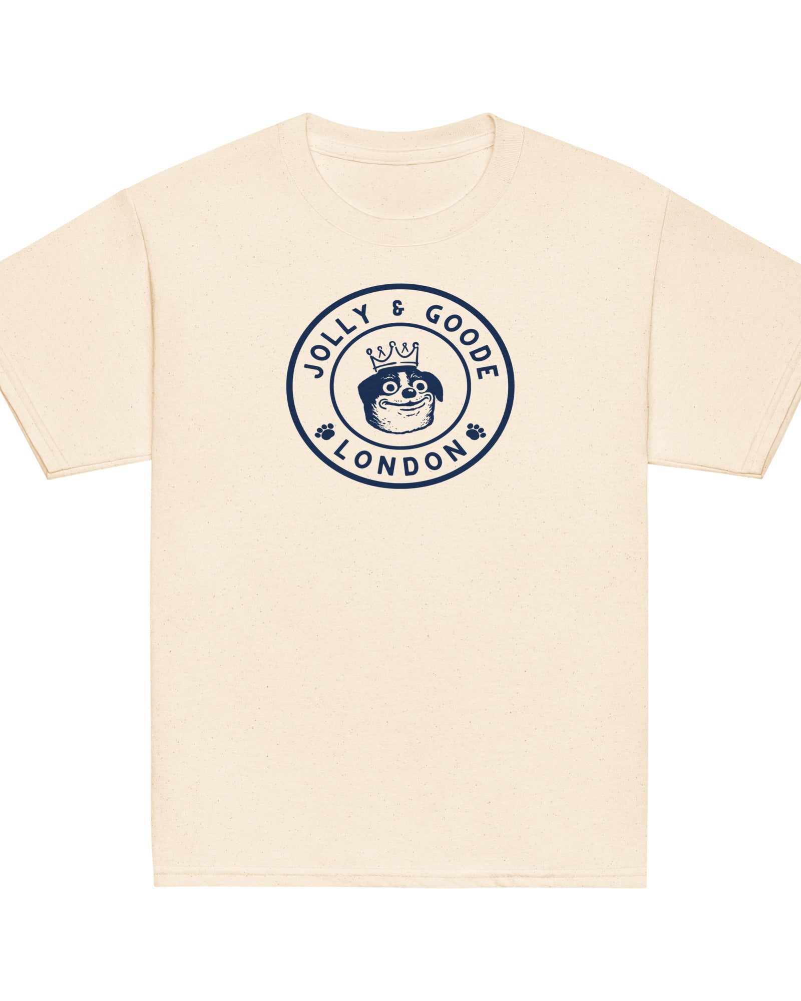 Jolly & Goode Youth T-shirts Jolly & Goode Crowned Dog Youth Tee Cheeky British Style