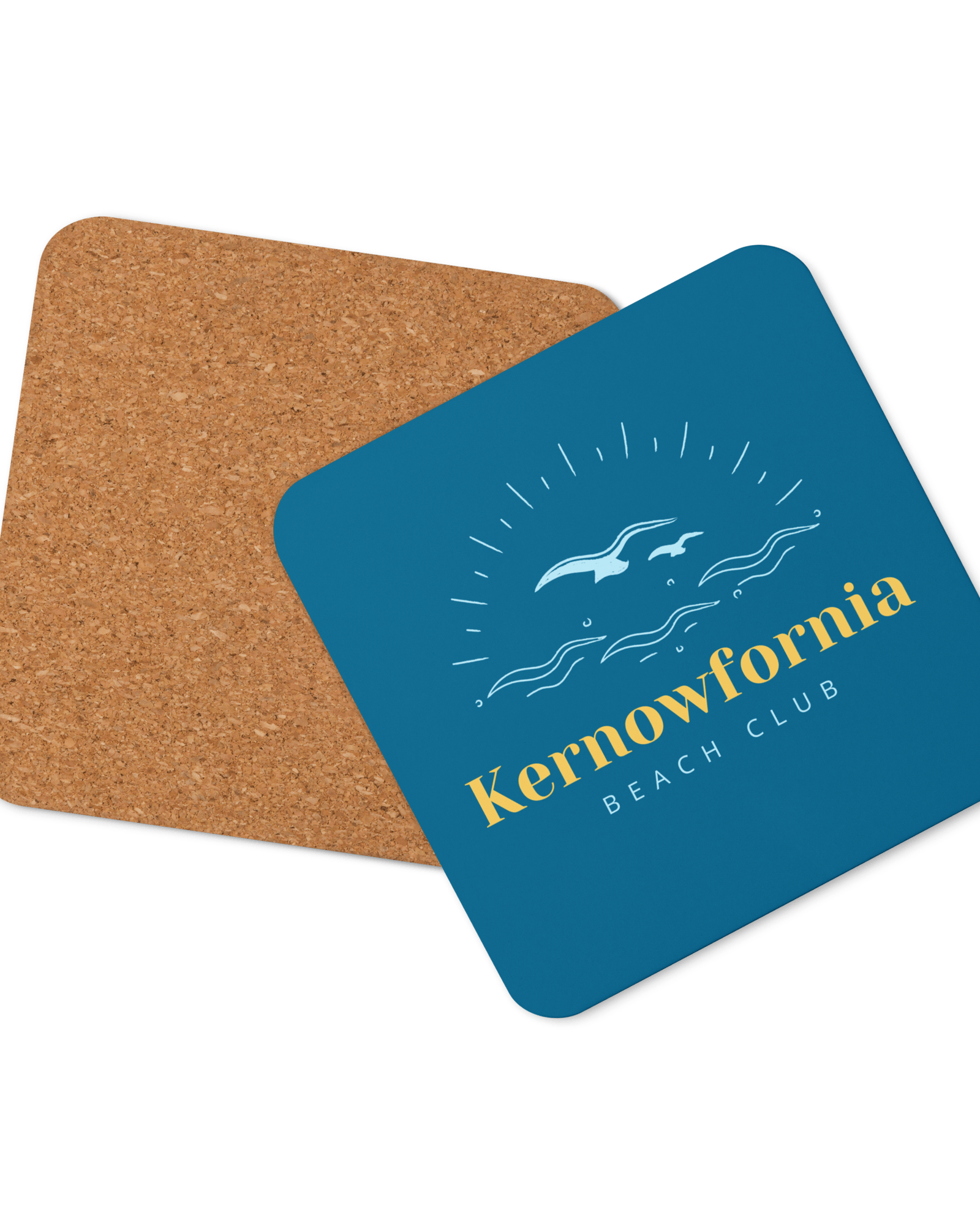 Kernowfornia Beach Club Coaster.