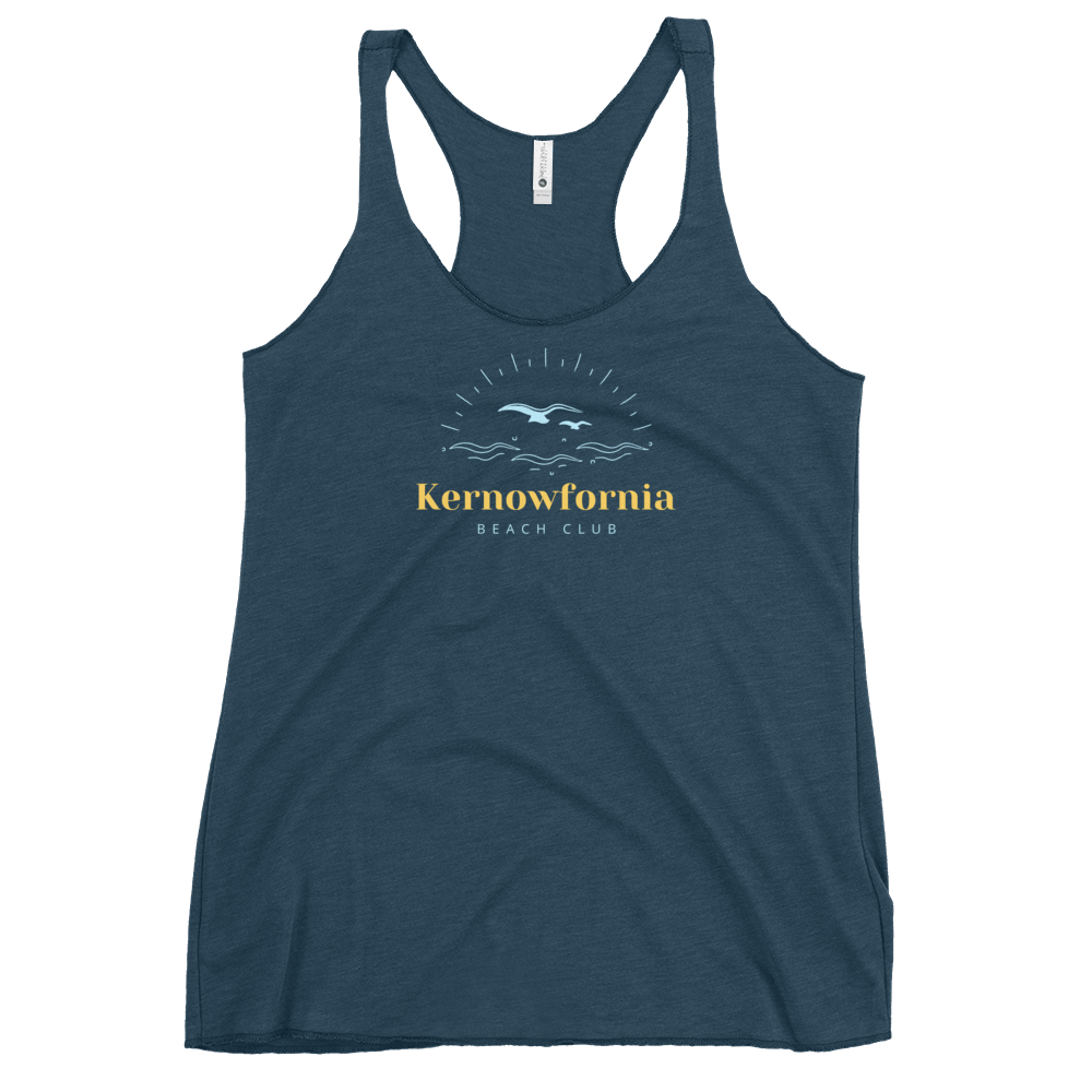 Kernowfornia Beach Club Women's Racerback Vest Vest Jolly & Goode