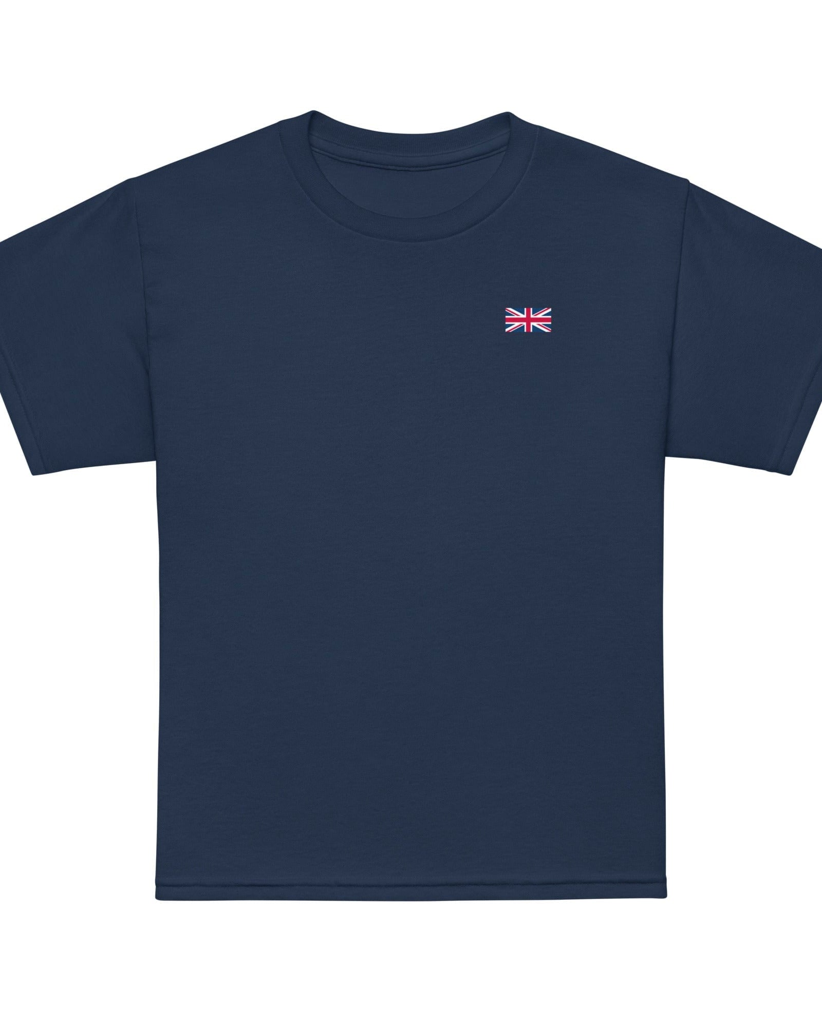 Kids Union Jack T-shirt | Left Chest | Youth Size.