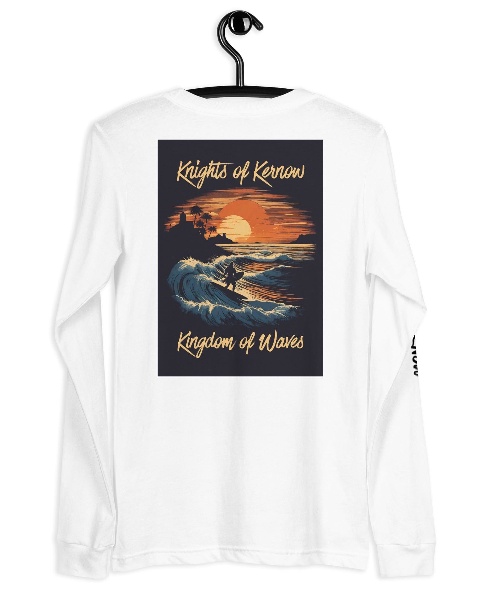 Knights of Kernow Kingdom of Waves Long-Sleeve Surfer Shirt.