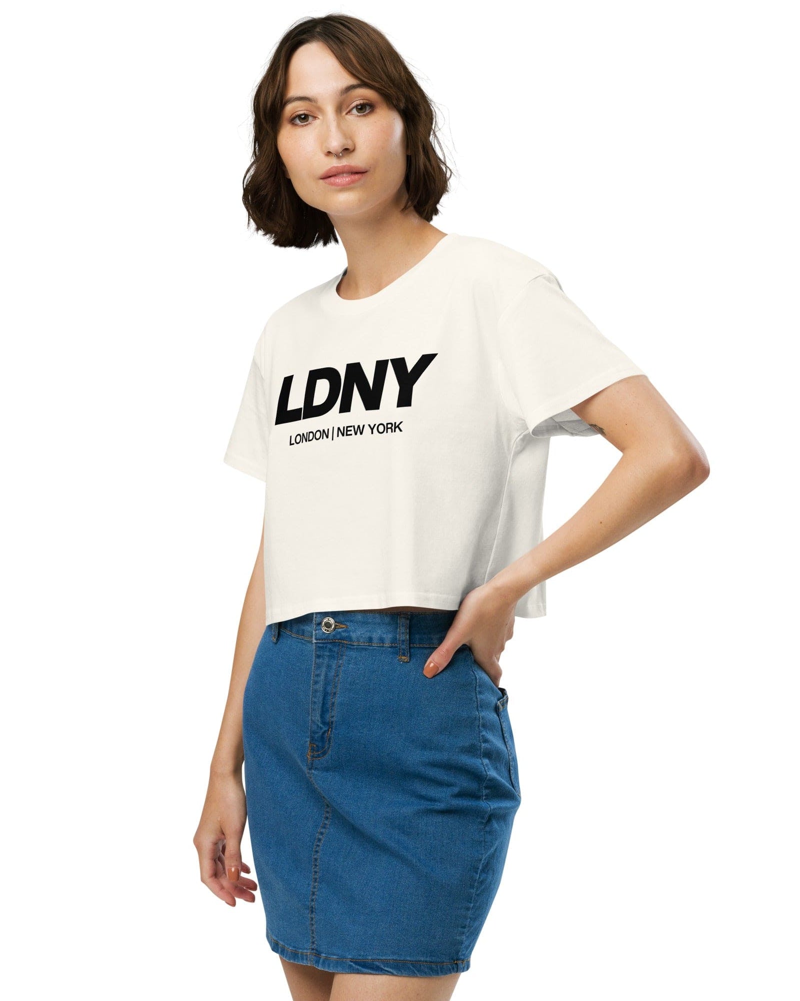 LDNY London New York Crop Top.
