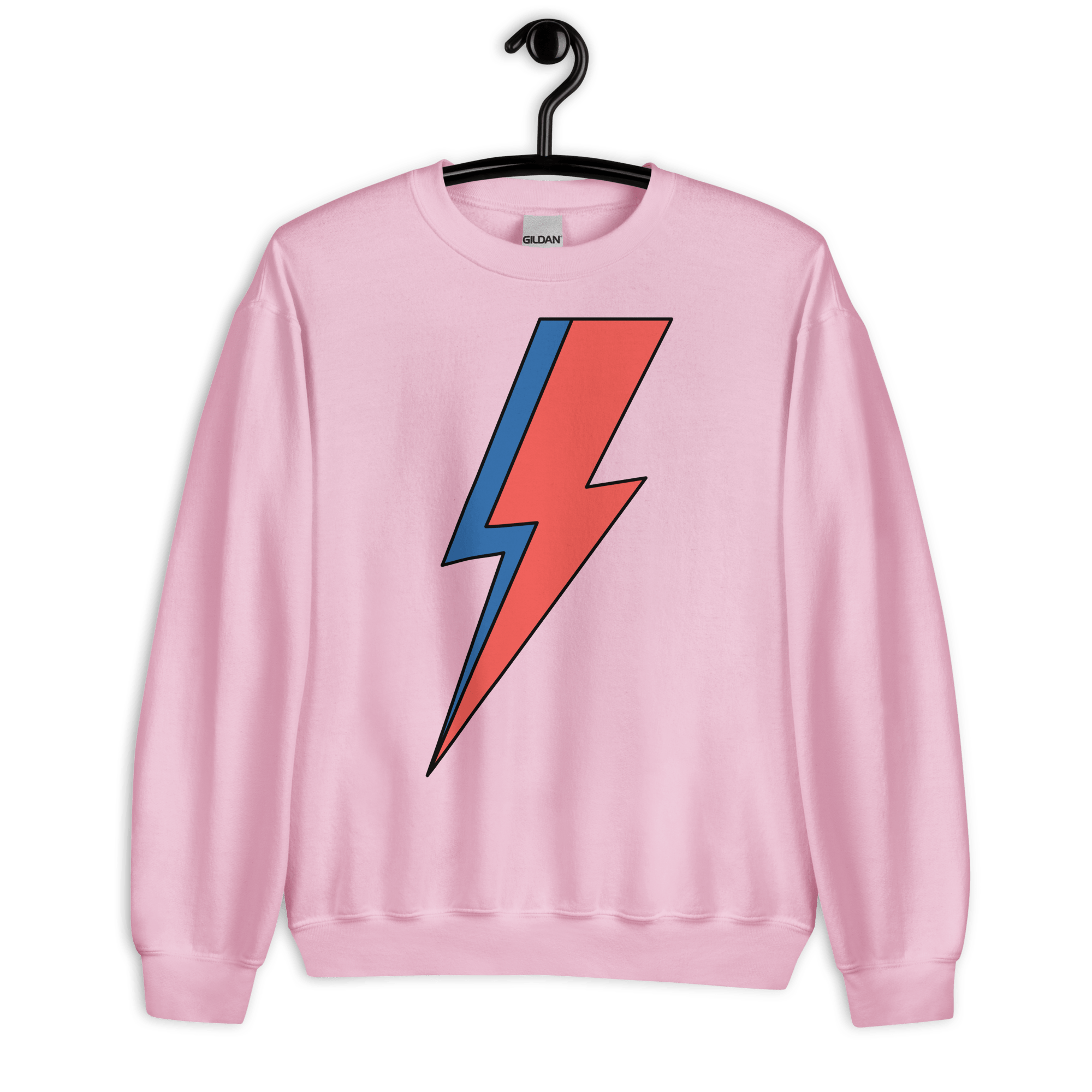 Lightning Bolt Sweatshirt Light Pink / S Jolly & Goode