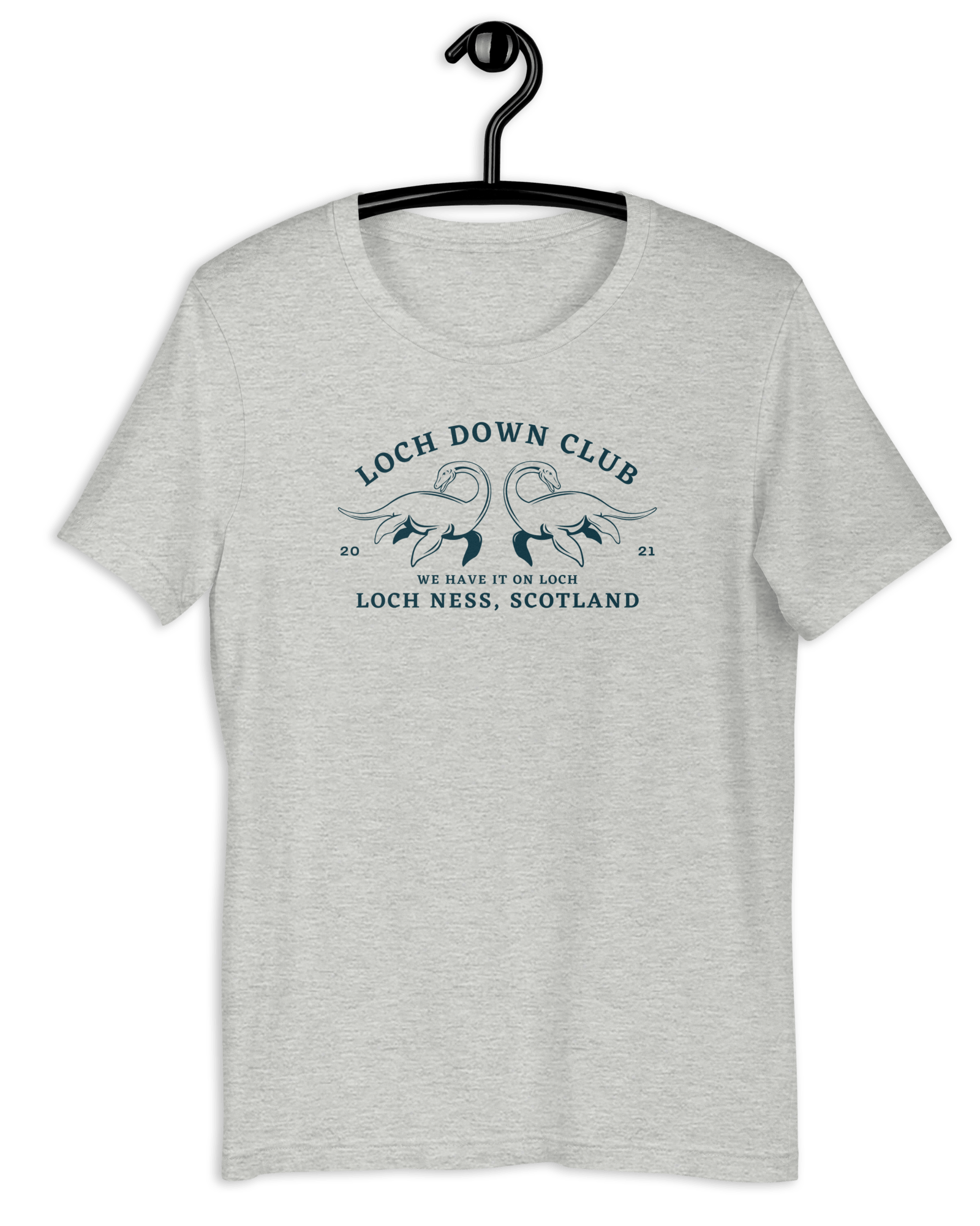 Loch Down Club T-Shirt Athletic Heather / S Shirts & Tops Jolly & Goode
