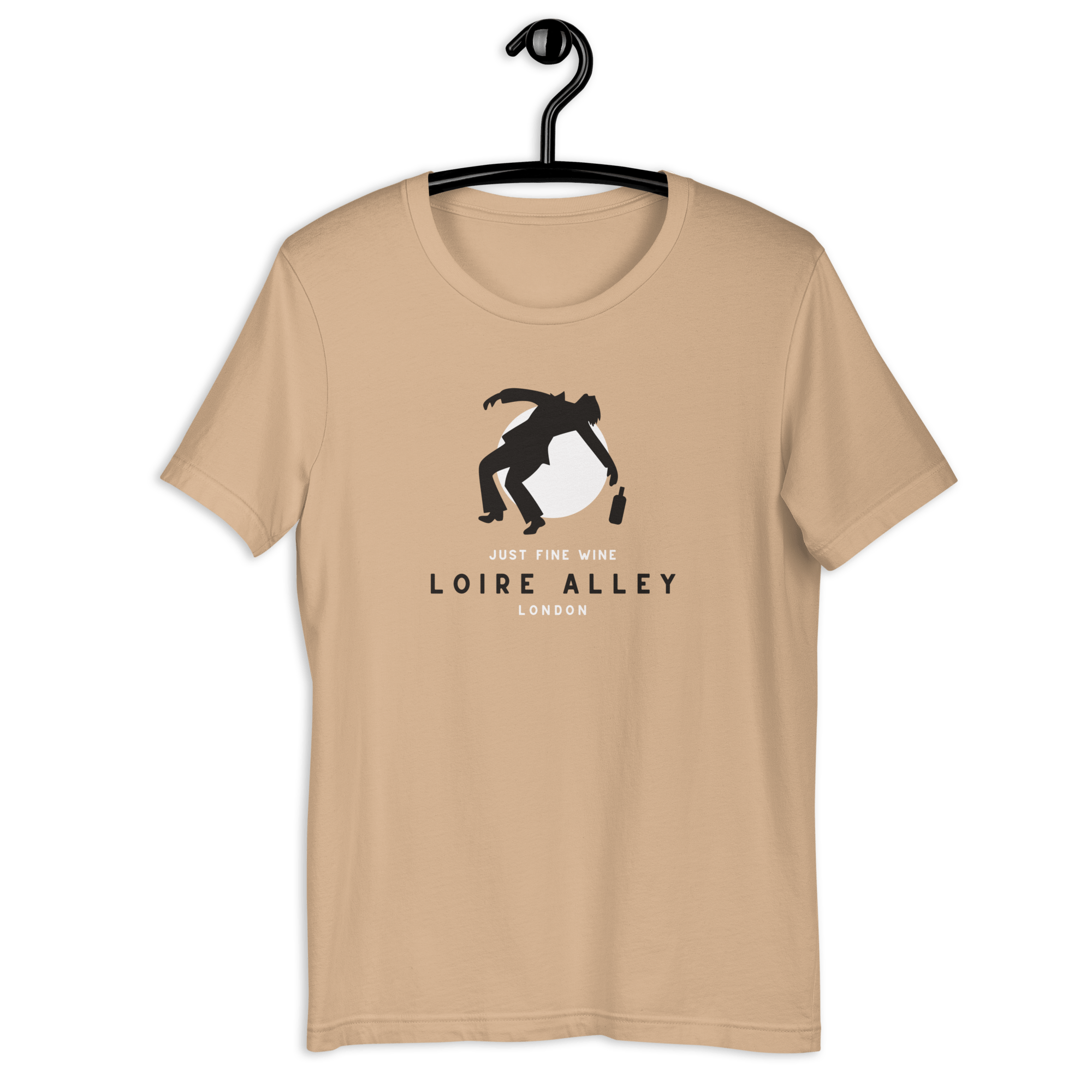 Loire Alley London T-shirt Tan / S Shirts & Tops Jolly & Goode