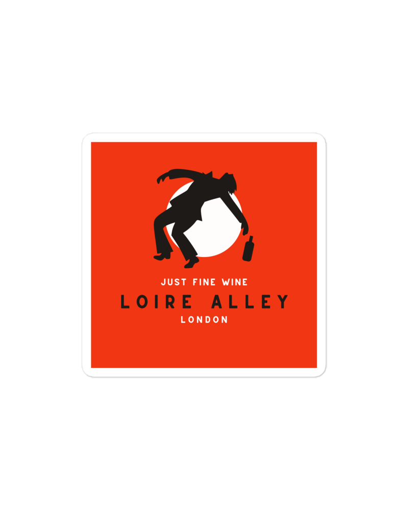 Loire Alley London Wine Bottle Labels.