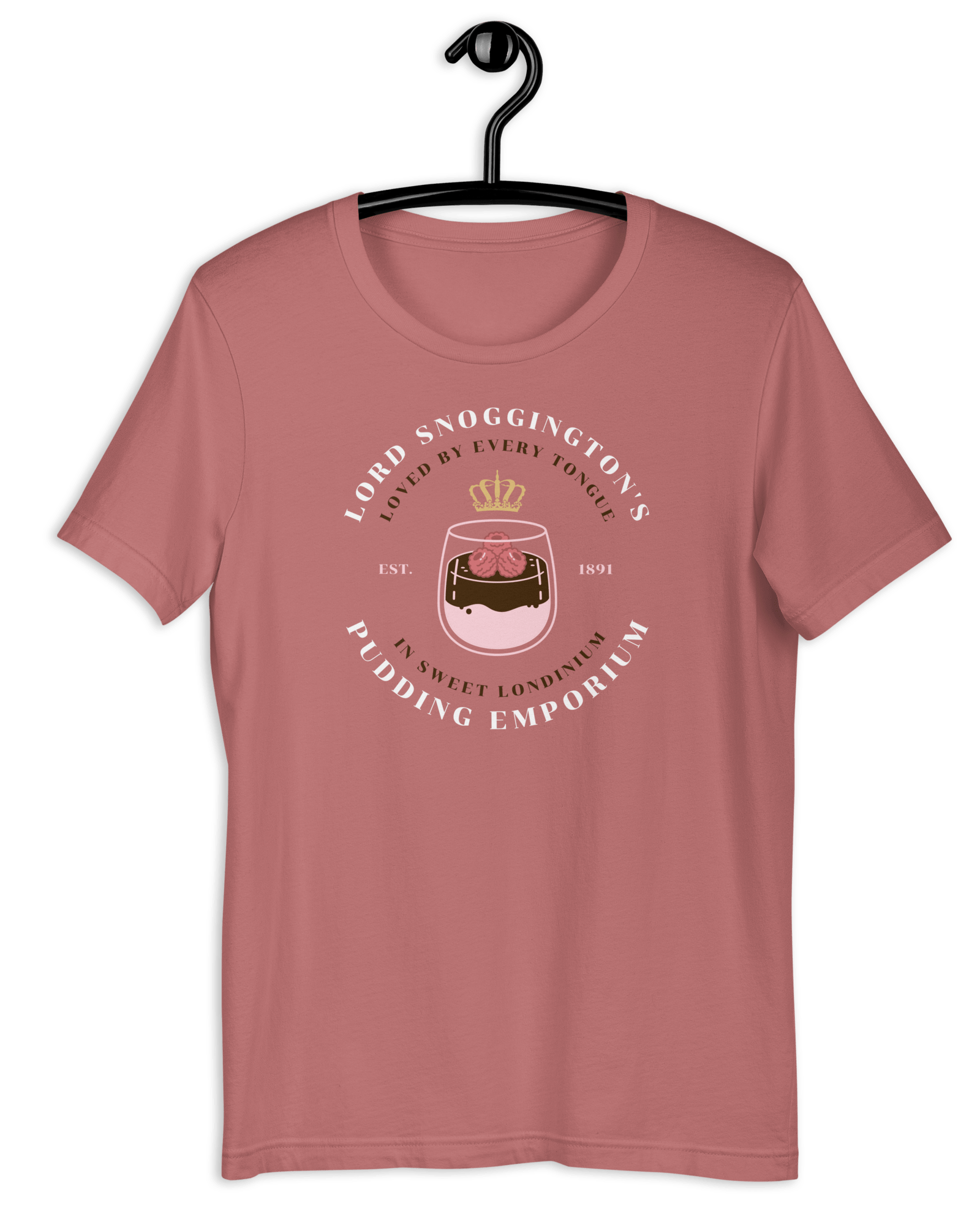 Lord Snoggington's T-Shirt Mauve / S Shirts & Tops Jolly & Goode