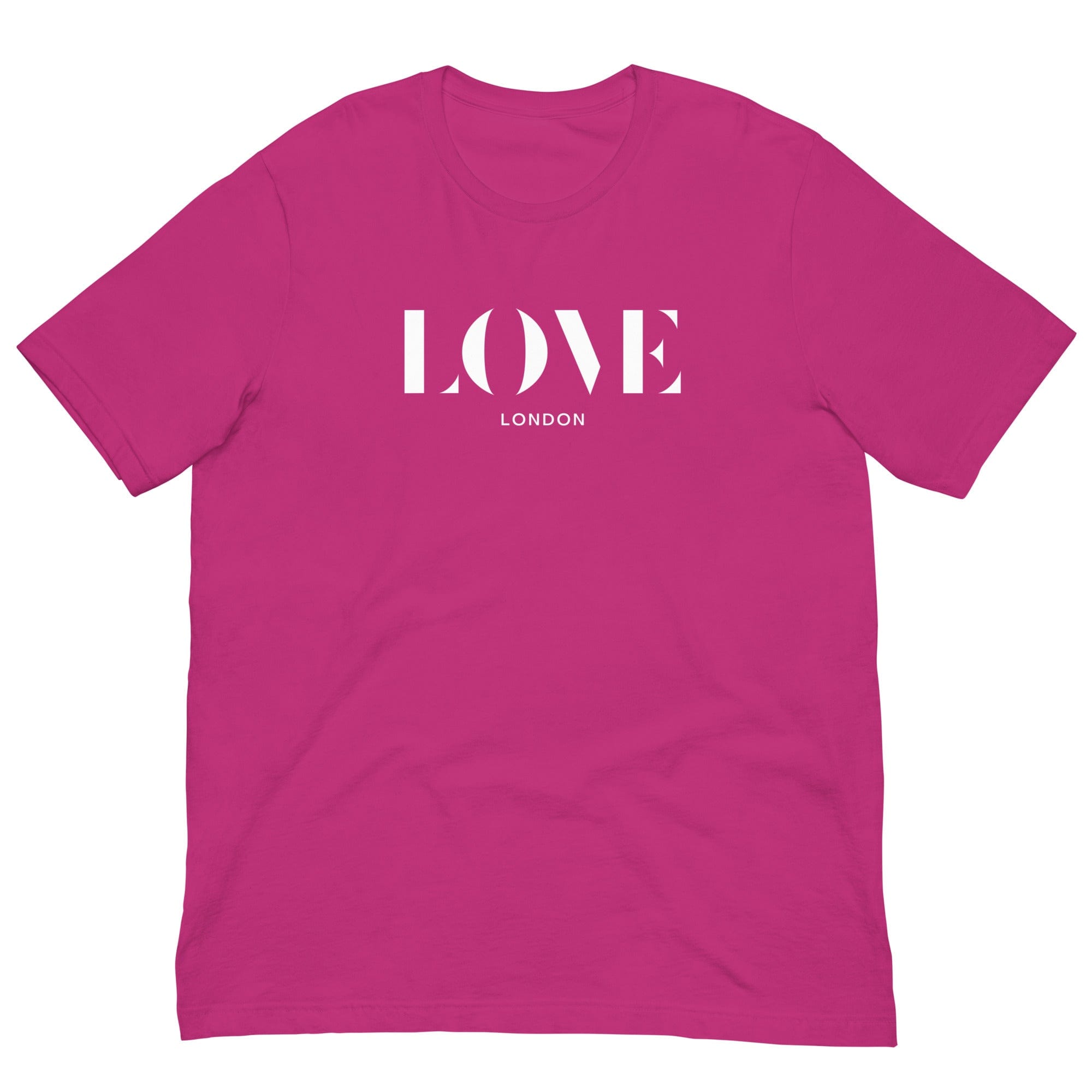 Love London T-shirt Berry / S Shirts & Tops Jolly & Goode