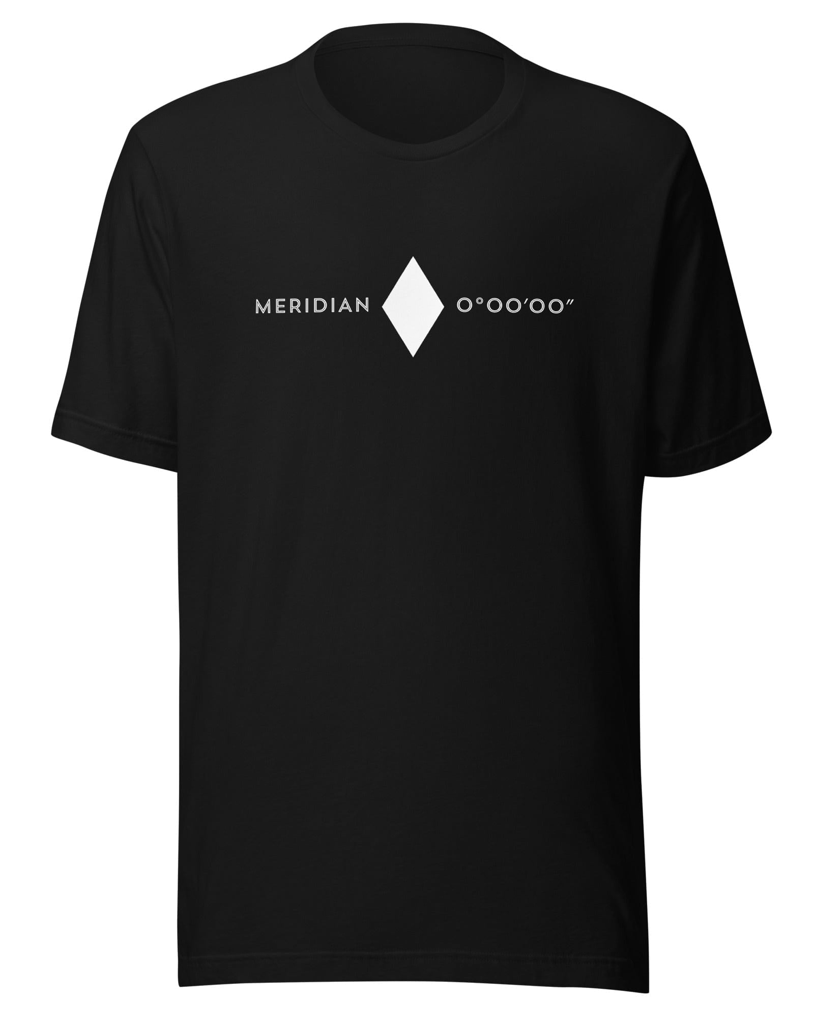 Meridian T-shirt | Greenwich Meridian Black / S Shirts & Tops Jolly & Goode