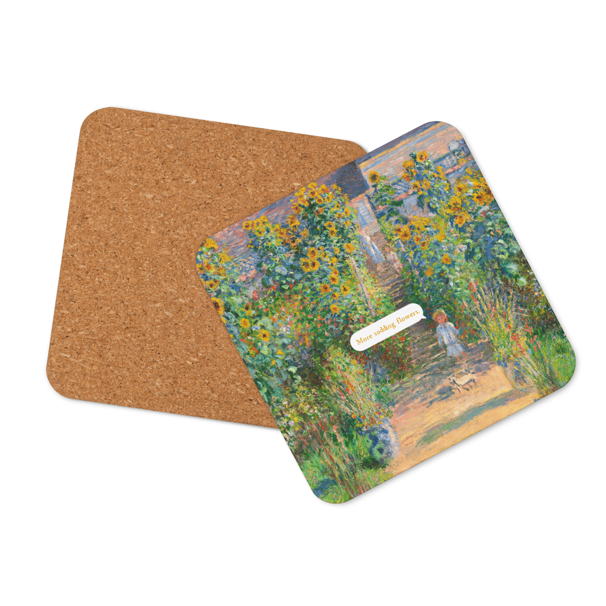 More Sodding Flowers Coaster.