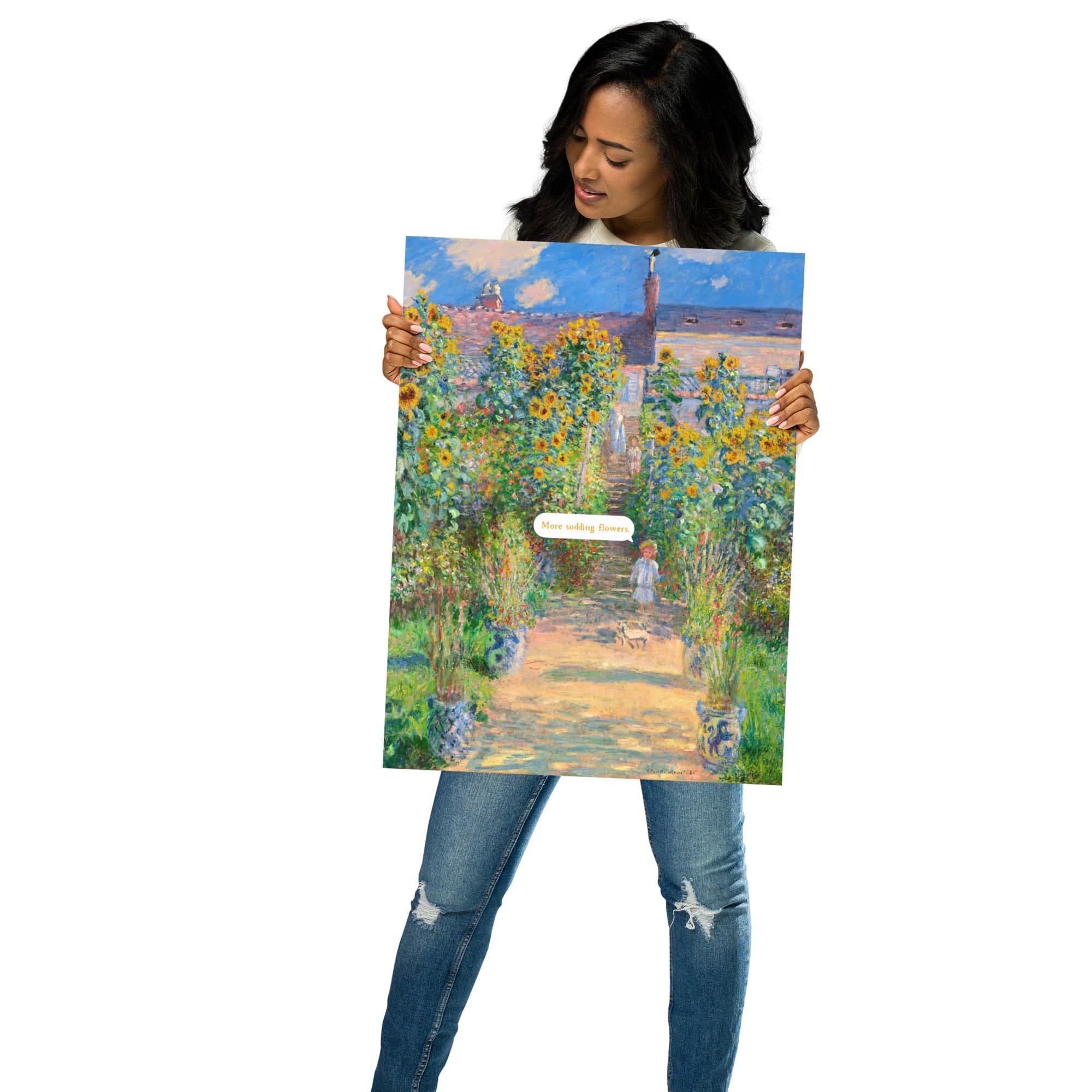 More Sodding Flowers Poster.