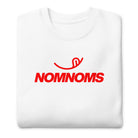 Nomnoms Premium Sweatshirt White / S unisex sweatshirts Jolly & Goode