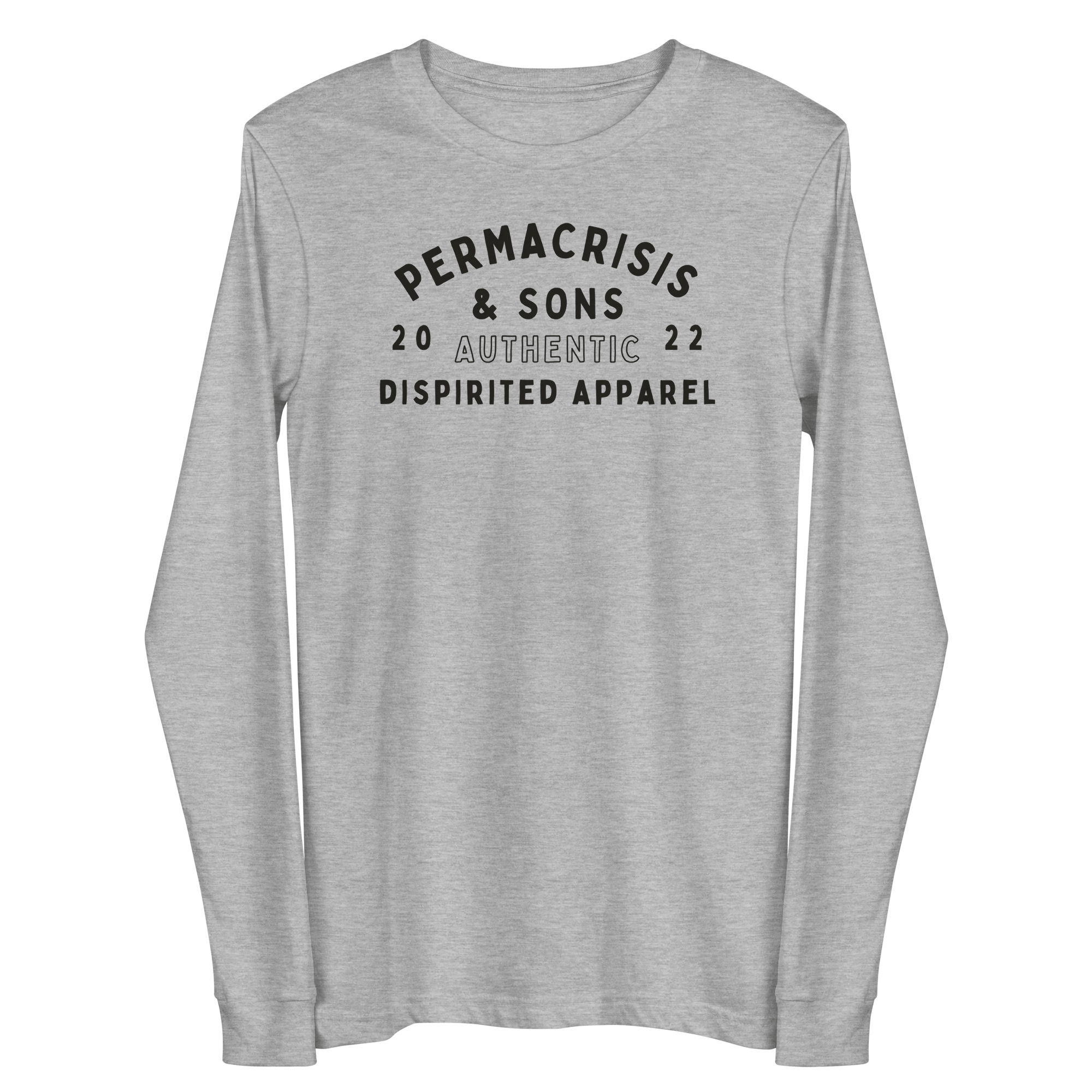Permacrisis & Sons Long-Sleeve Shirt.