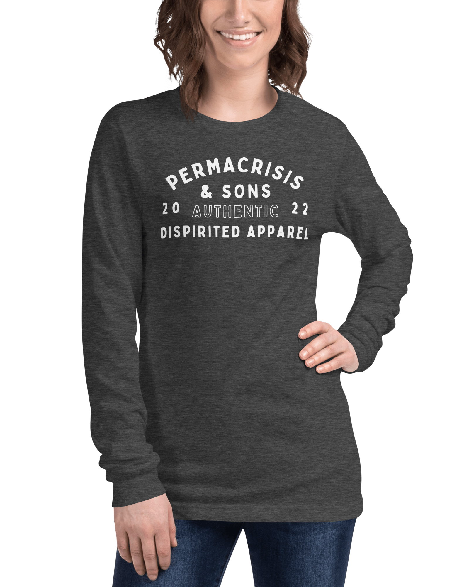 Permacrisis & Sons Long-Sleeve Shirt.