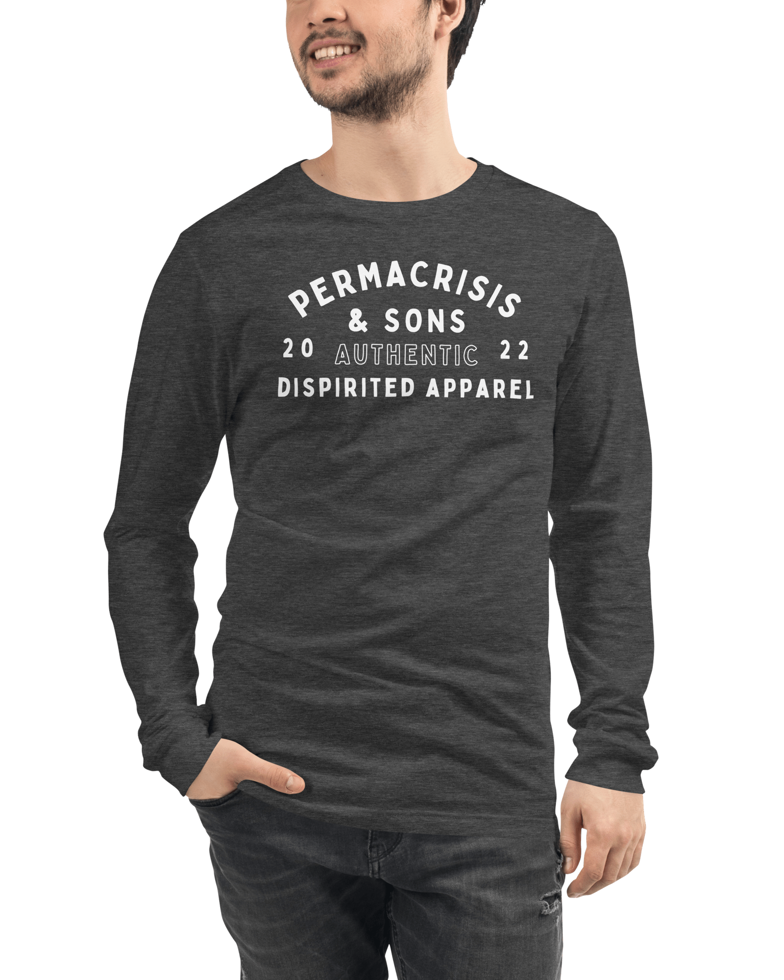 Permacrisis & Sons Long-Sleeve Shirt.