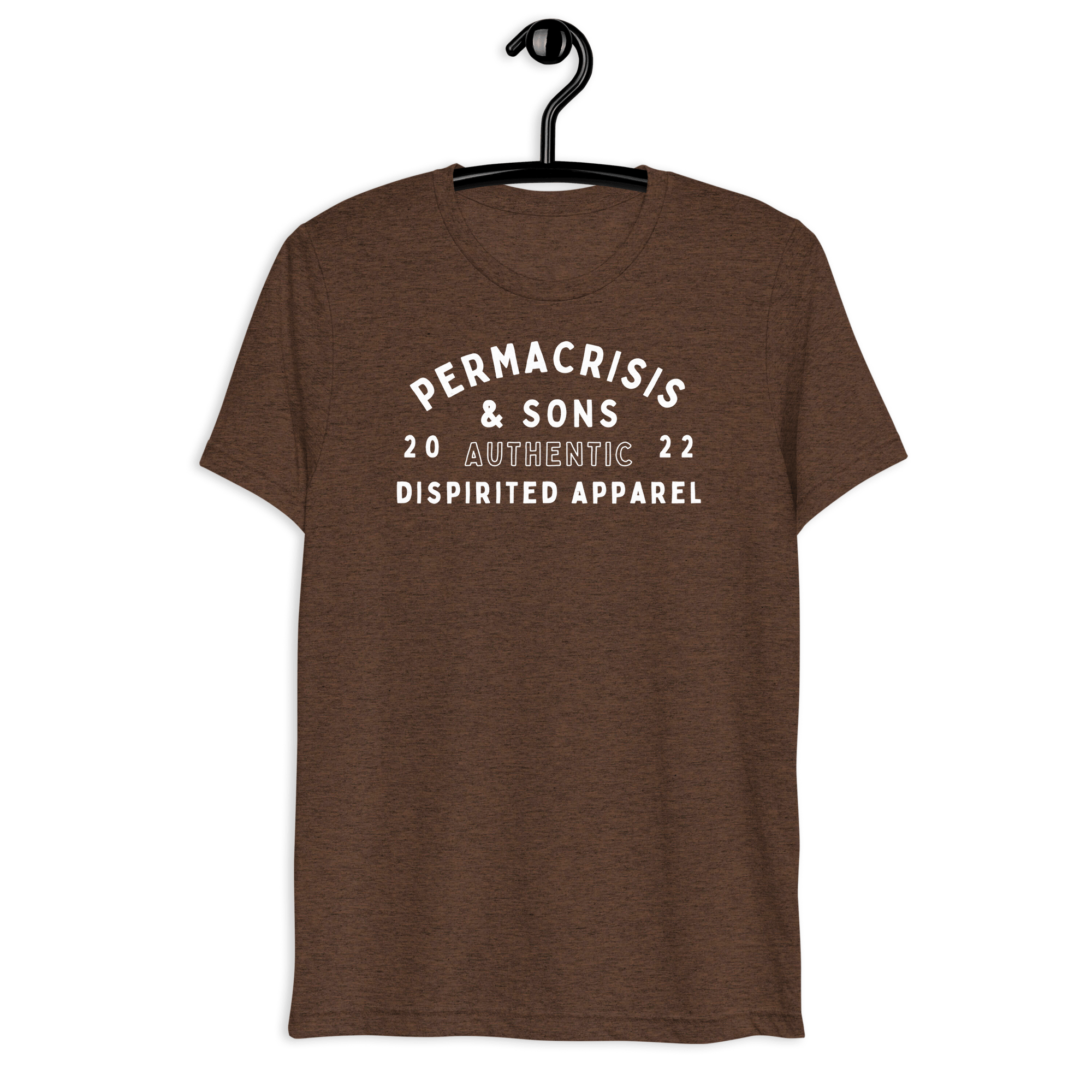 Permacrisis & Sons Triblend T-shirt Brown Triblend / XS Jolly & Goode