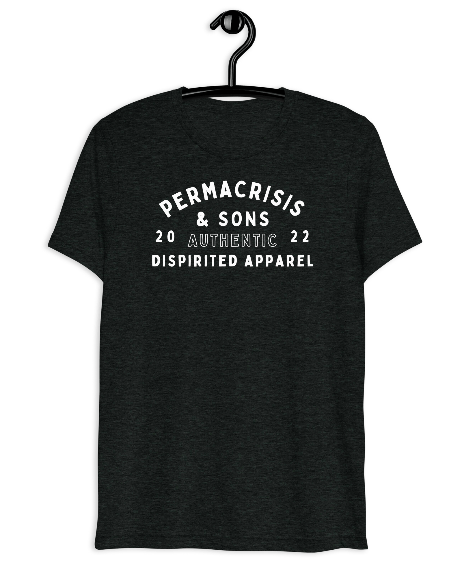 Permacrisis & Sons Triblend T-shirt.