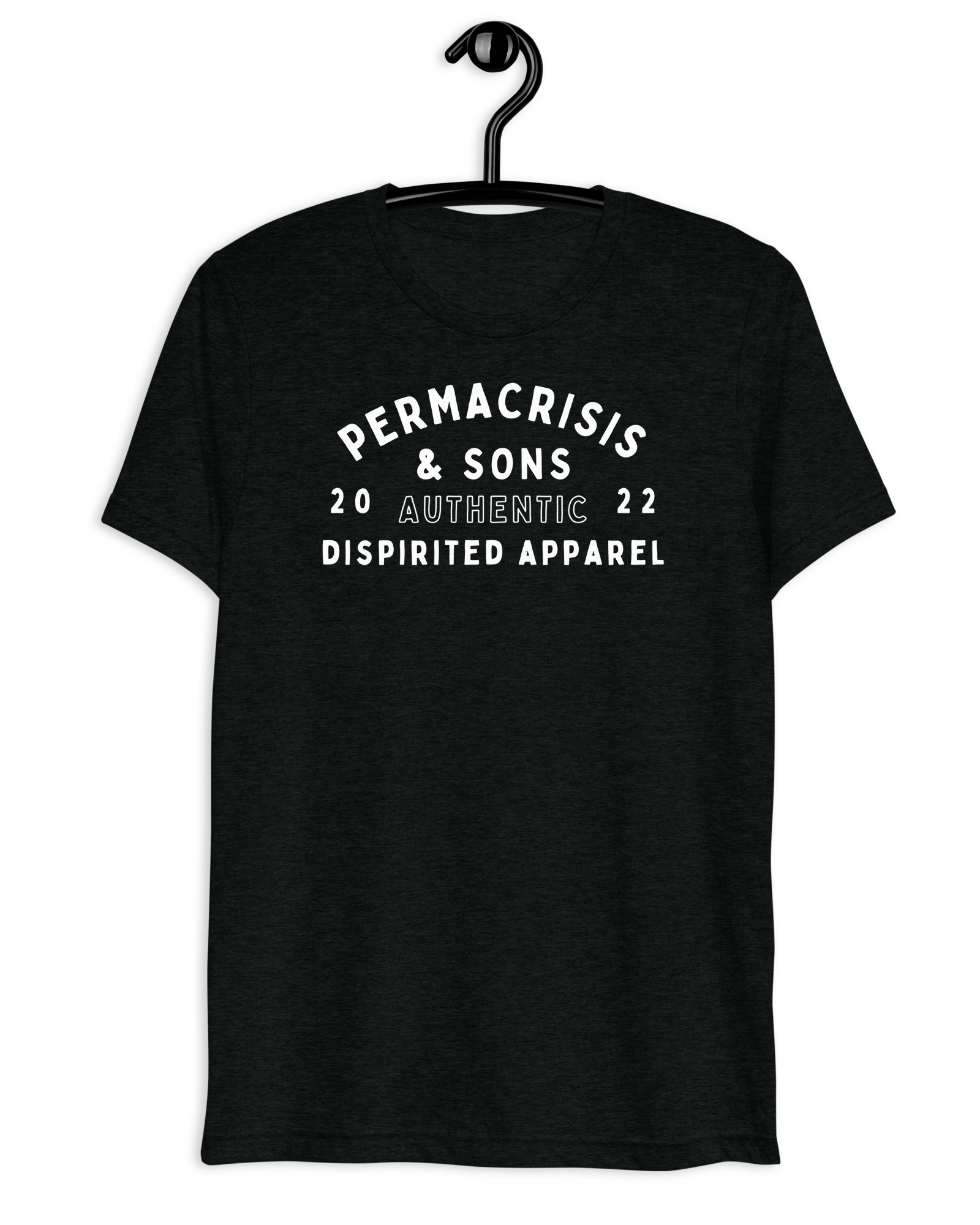Permacrisis & Sons Triblend T-shirt Solid Black Triblend / XS Jolly & Goode