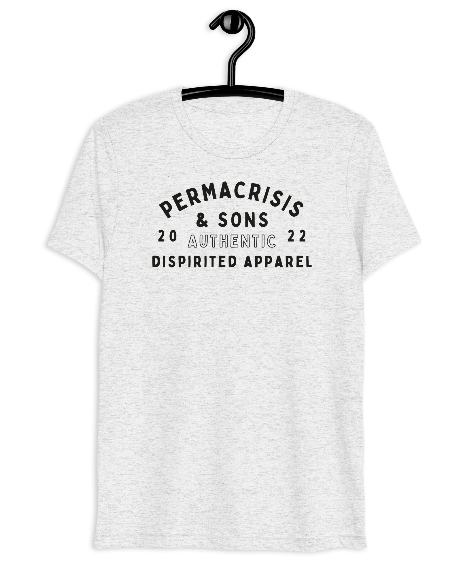Permacrisis & Sons Triblend T-shirt.